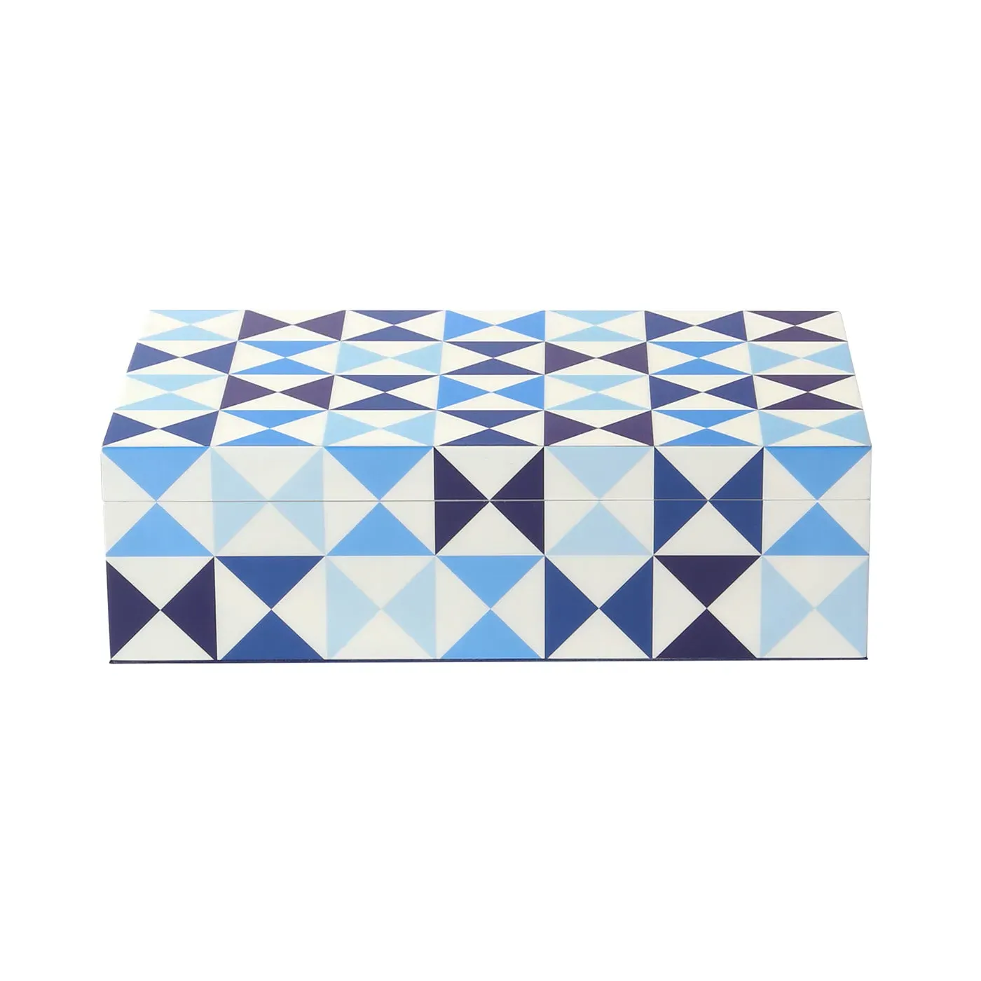 Sorrento Medium Lacquer Box - Blue product