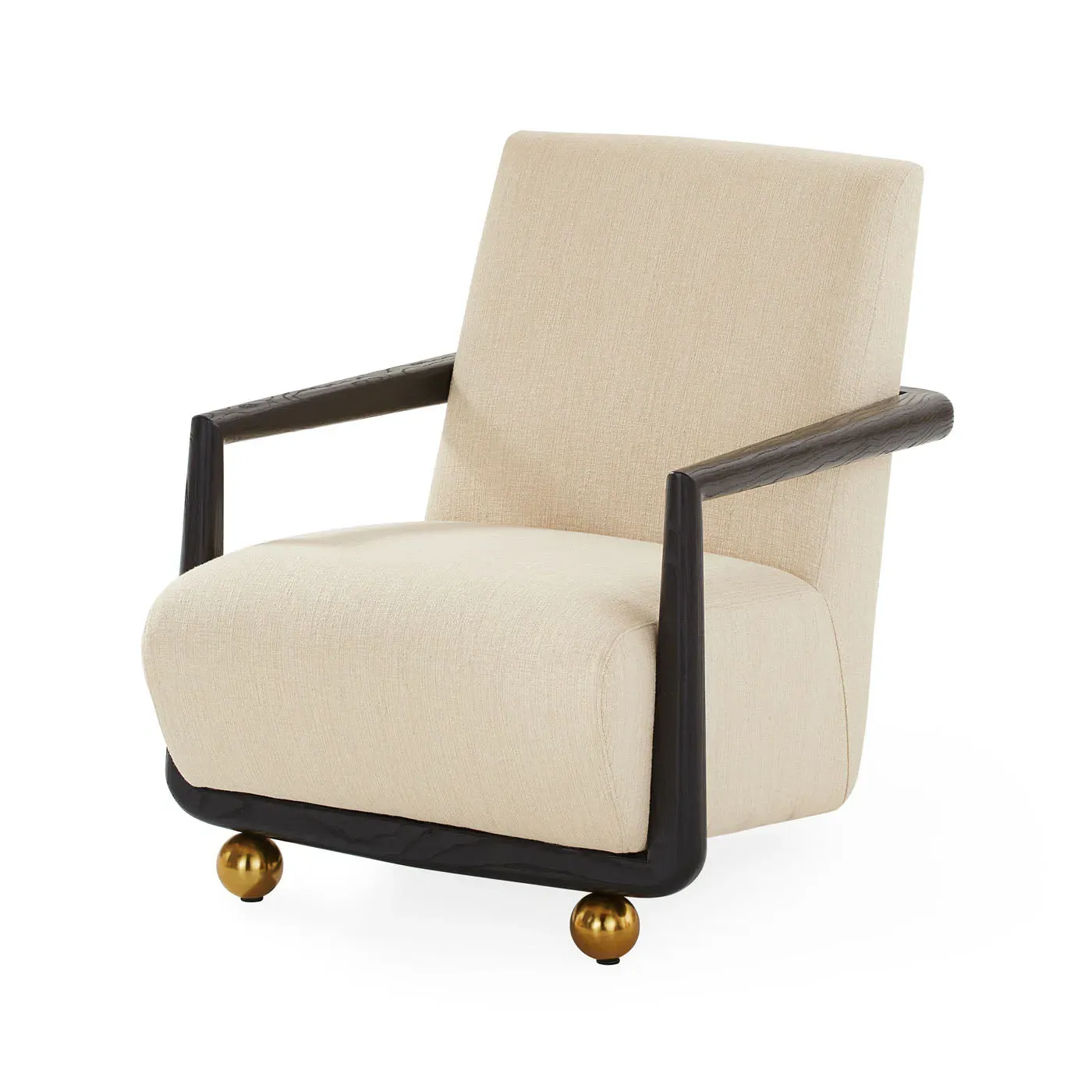 St. Germain Club Chair - Ash Wood, Black product