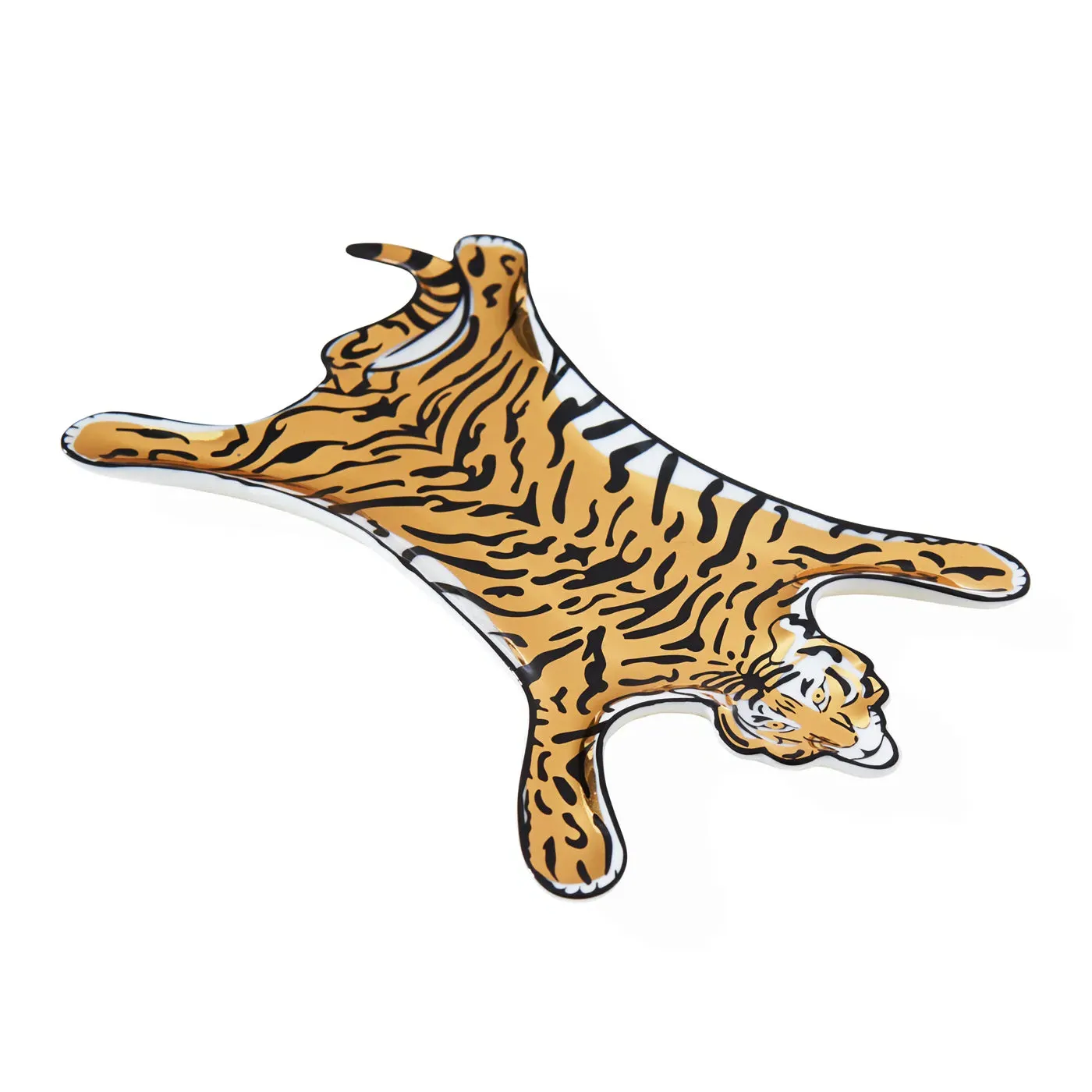 Tiger Stacking Dish - Gold product