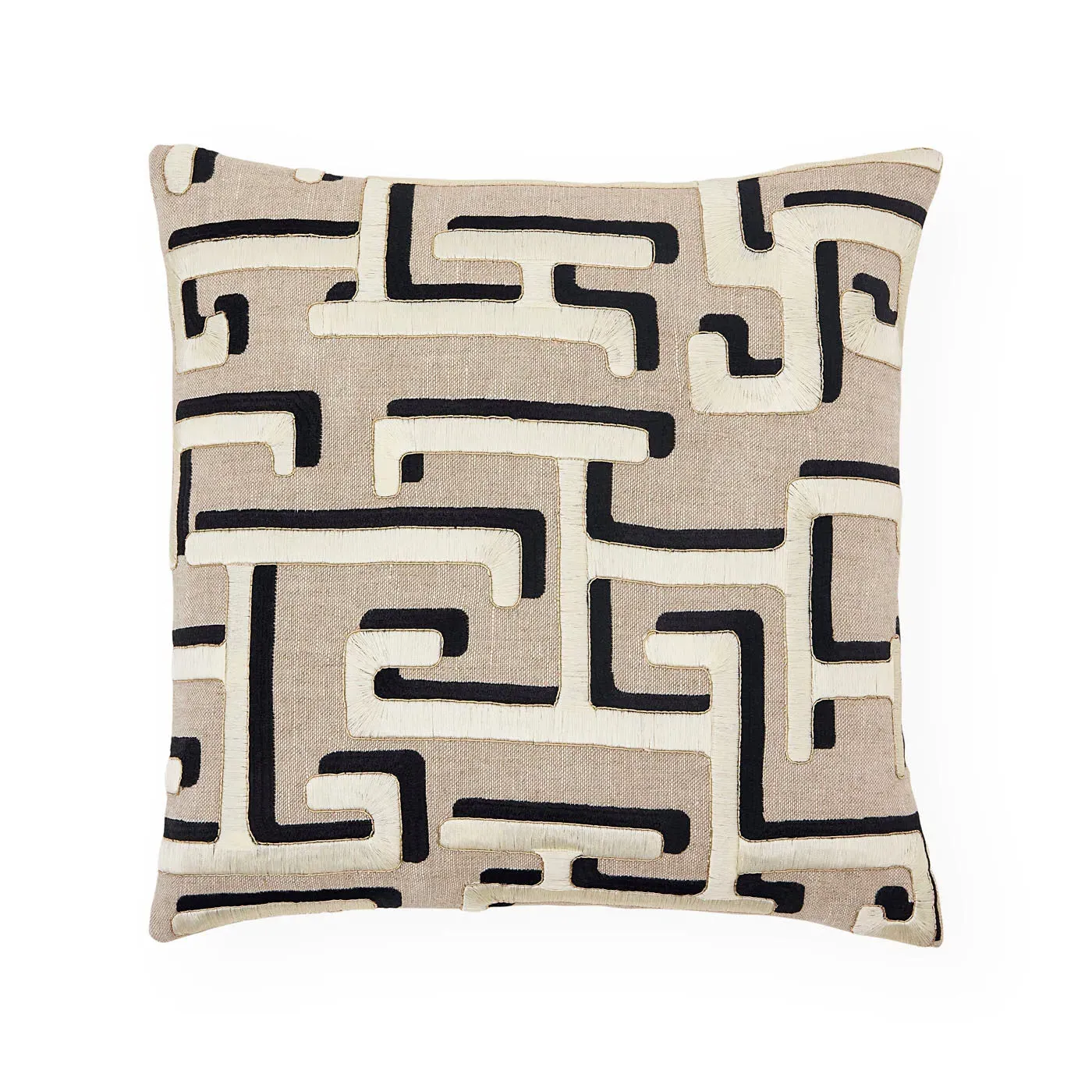 Trousdale Stripes Decorative Pillow - Linen product