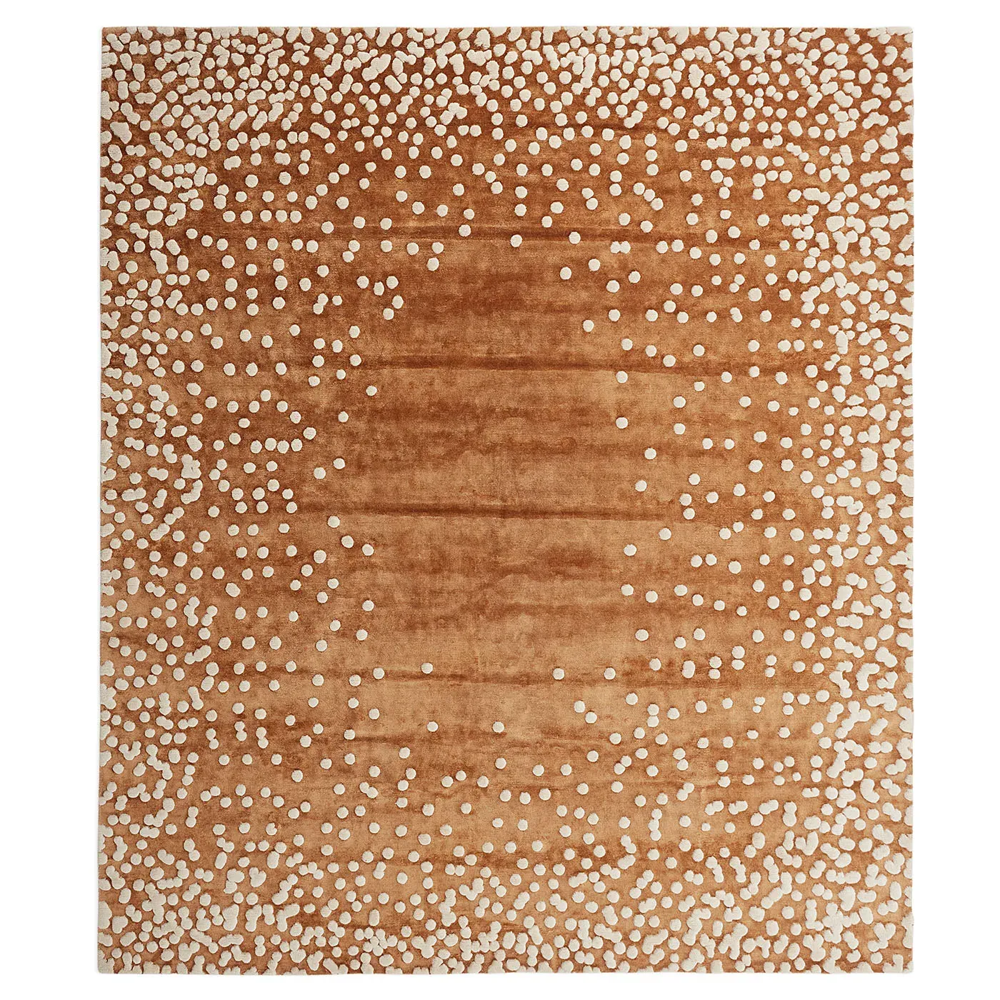 Vapor Hand-Knotted Rug - Terra Cotta, Wool product