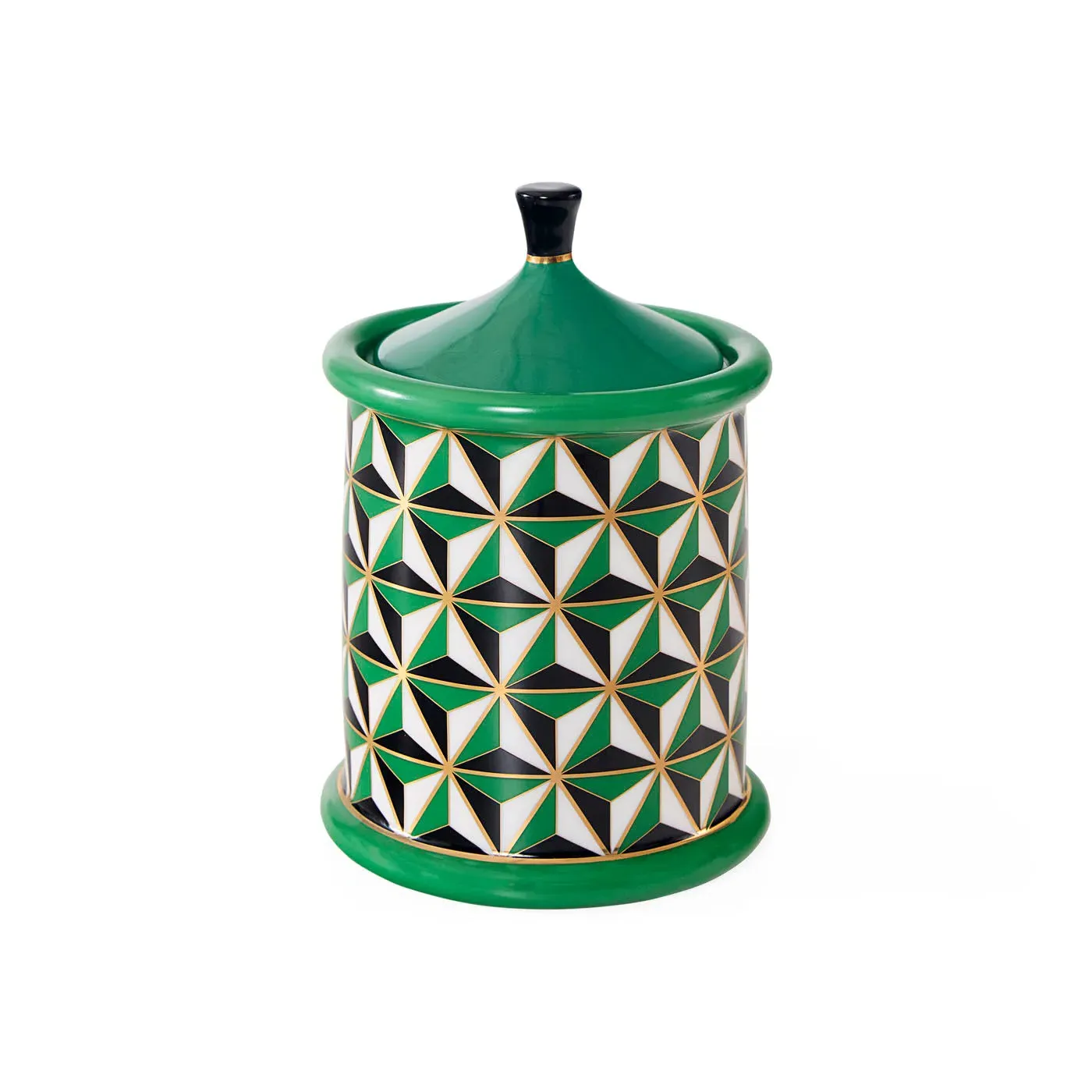 Versailles Green Canister - Porcelain product