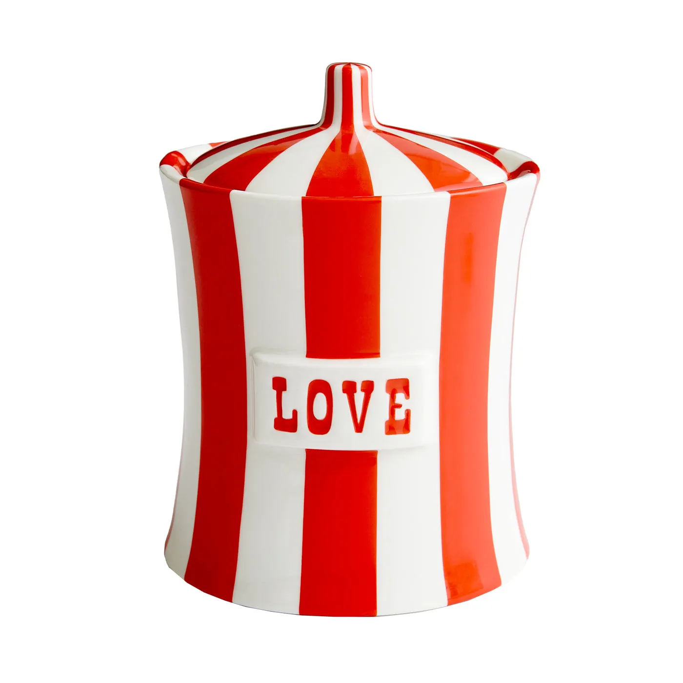 Vice Love Porcelain Canister - Black, White product