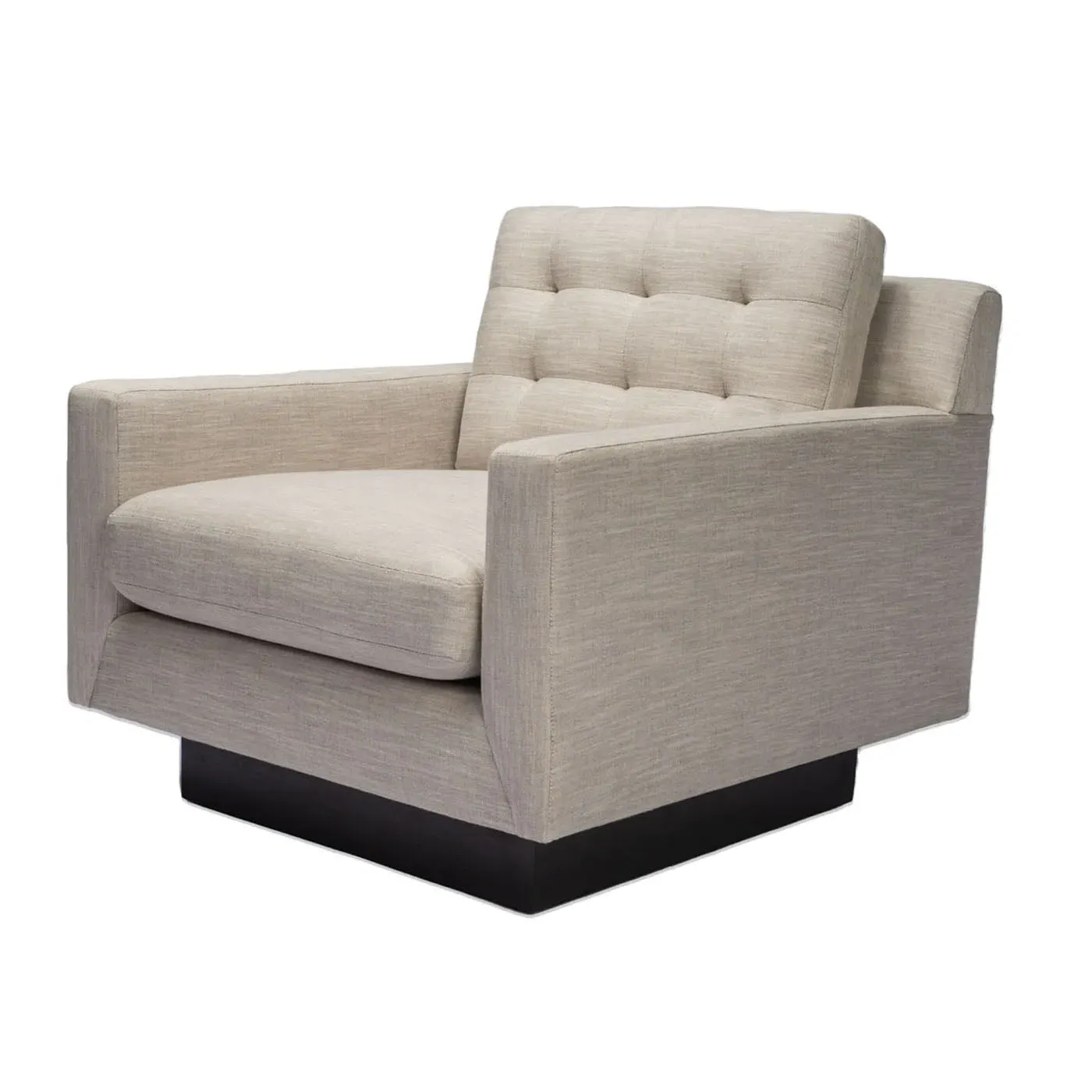 Wright Lounge Chair - Pearl, Velvet product