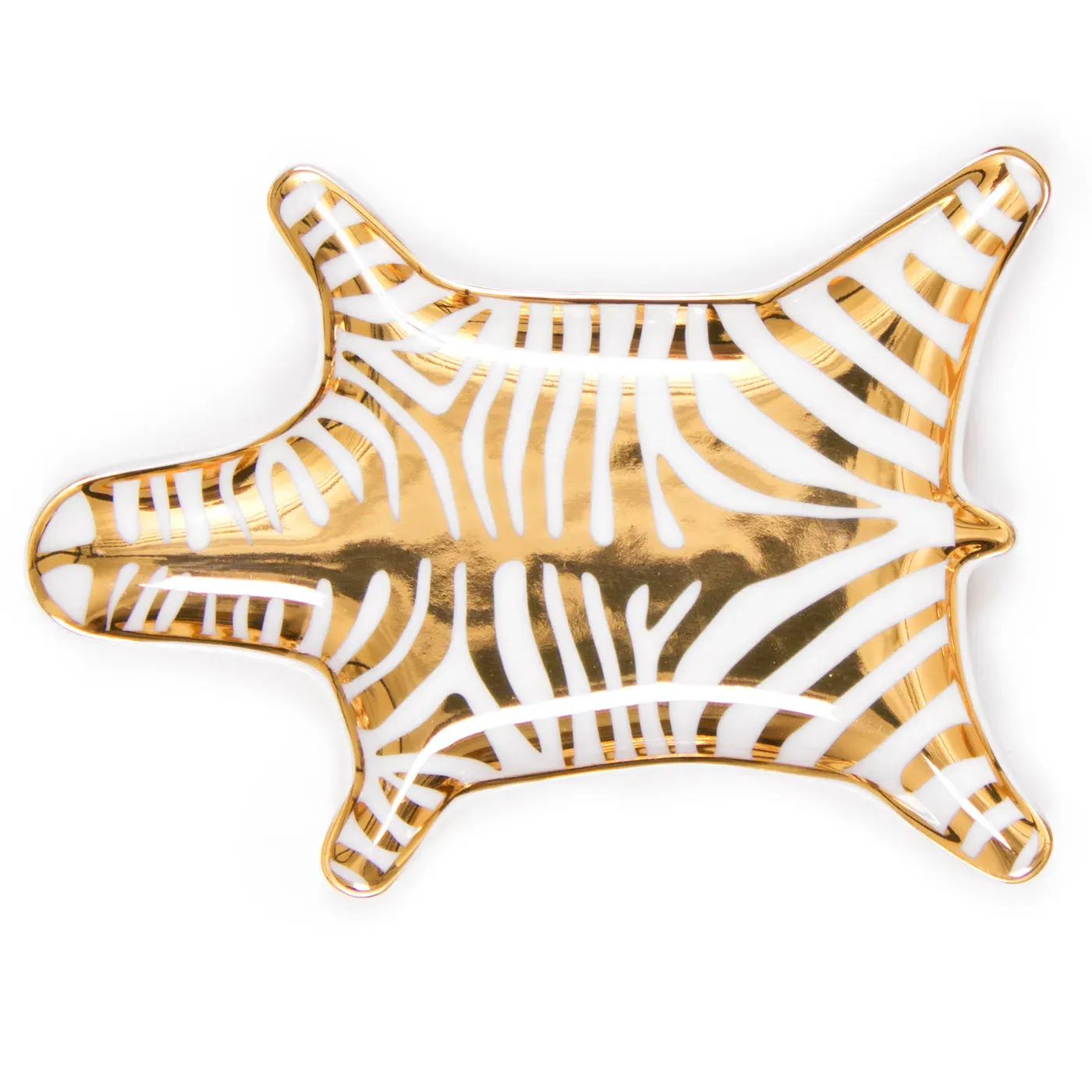 Zebra Stacking Dish - Porcelain by Jonathan Adler