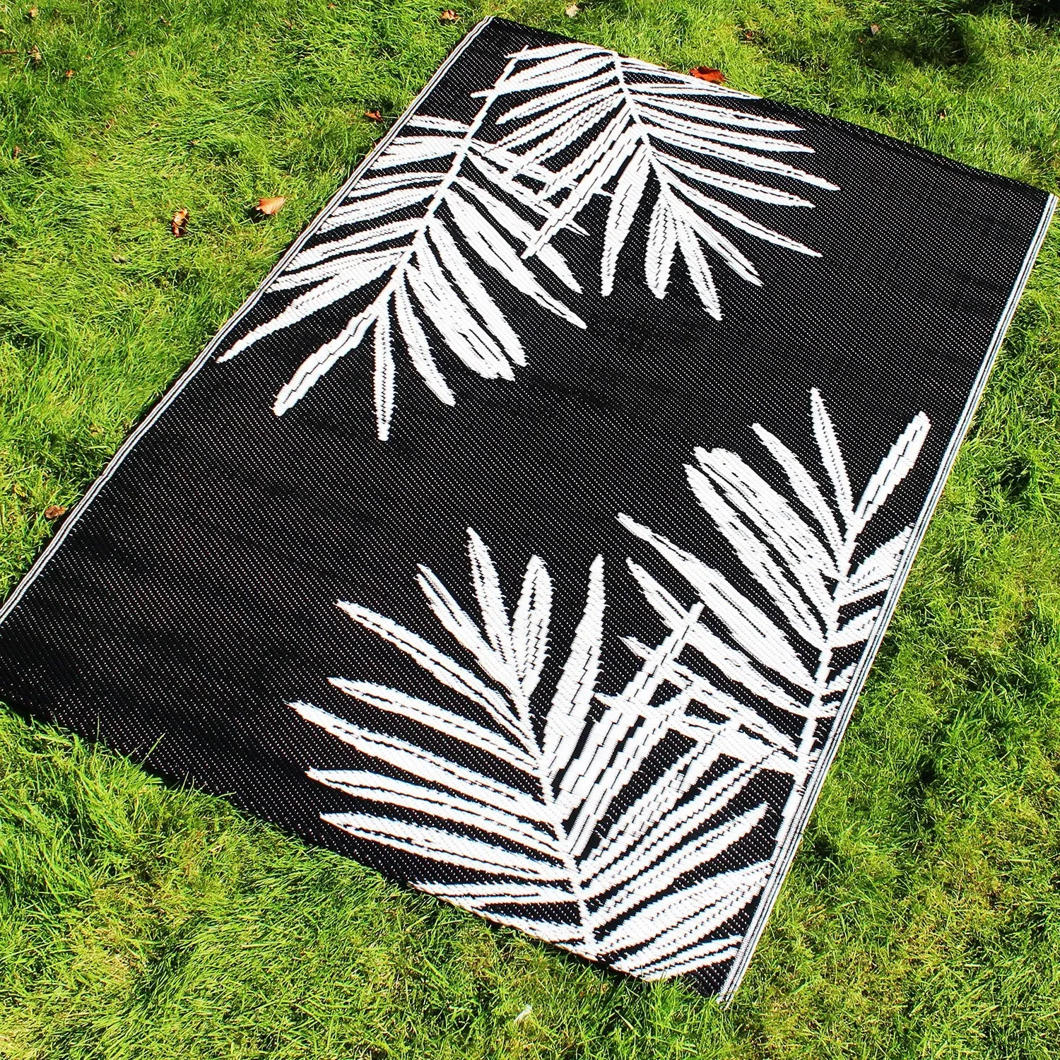 120x170cm Outdoor Rug - Black image
