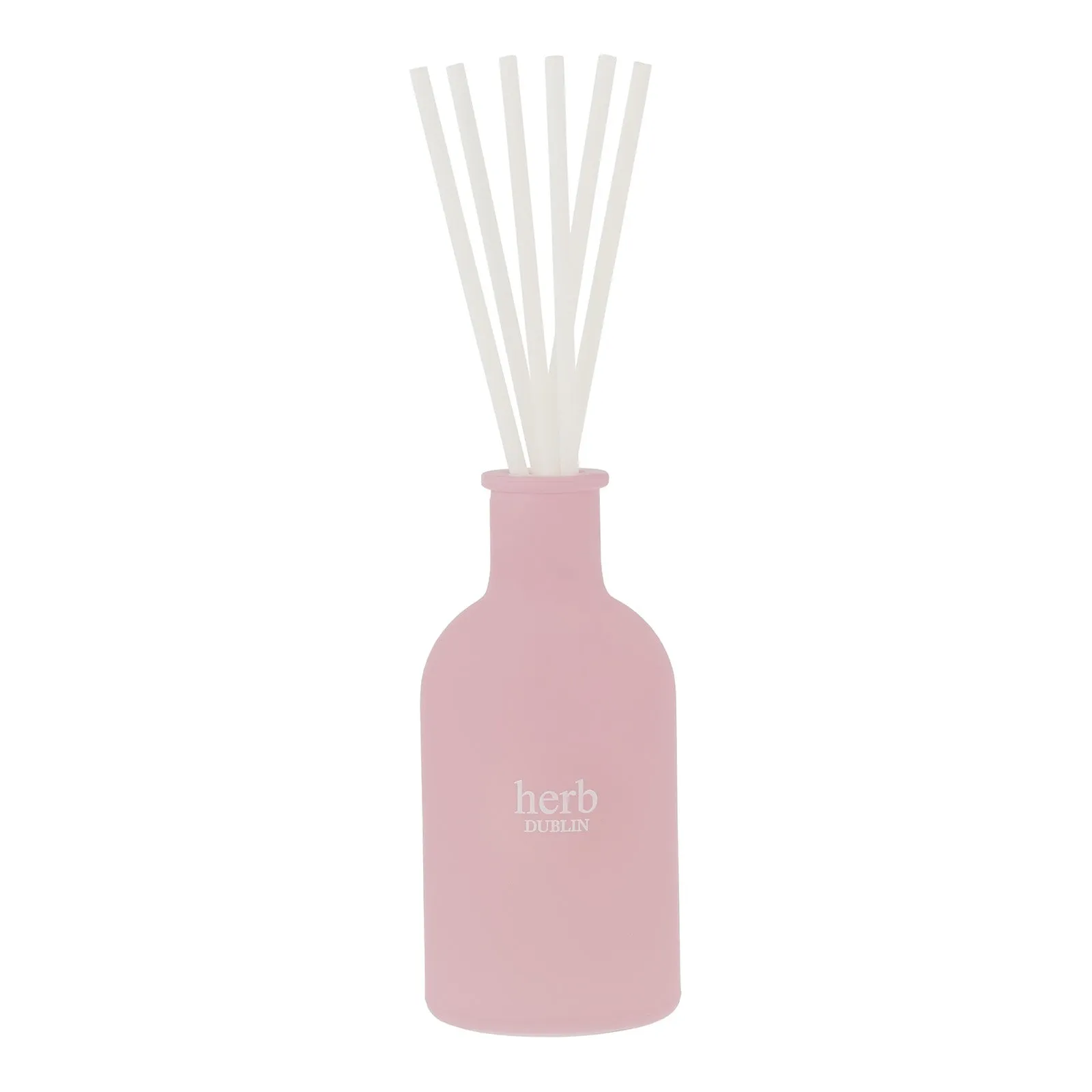 150ml Reed Diffuser Rhubarb Garden Mint - Pink
