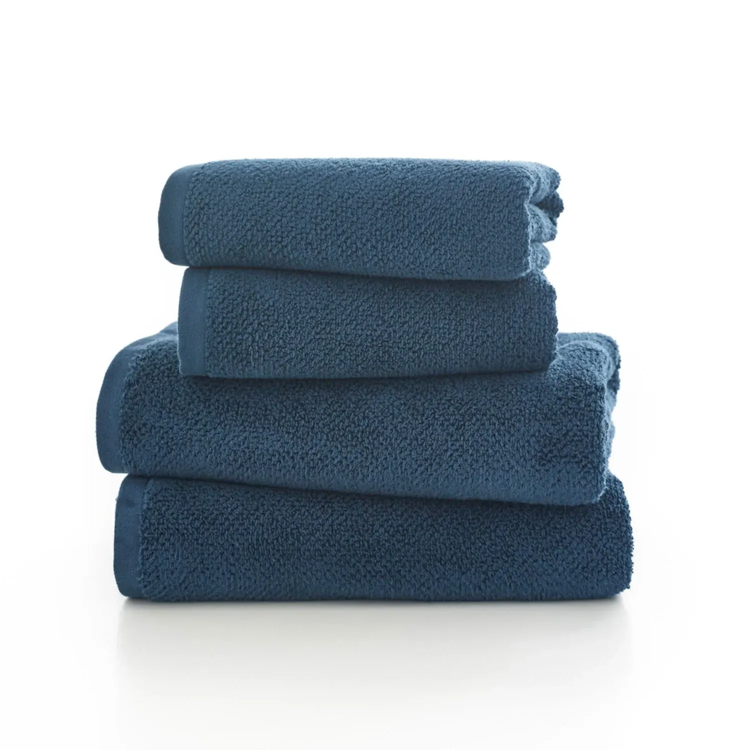 2-Pack Face Cloth Towels Quick Dry - Navy, Cotton