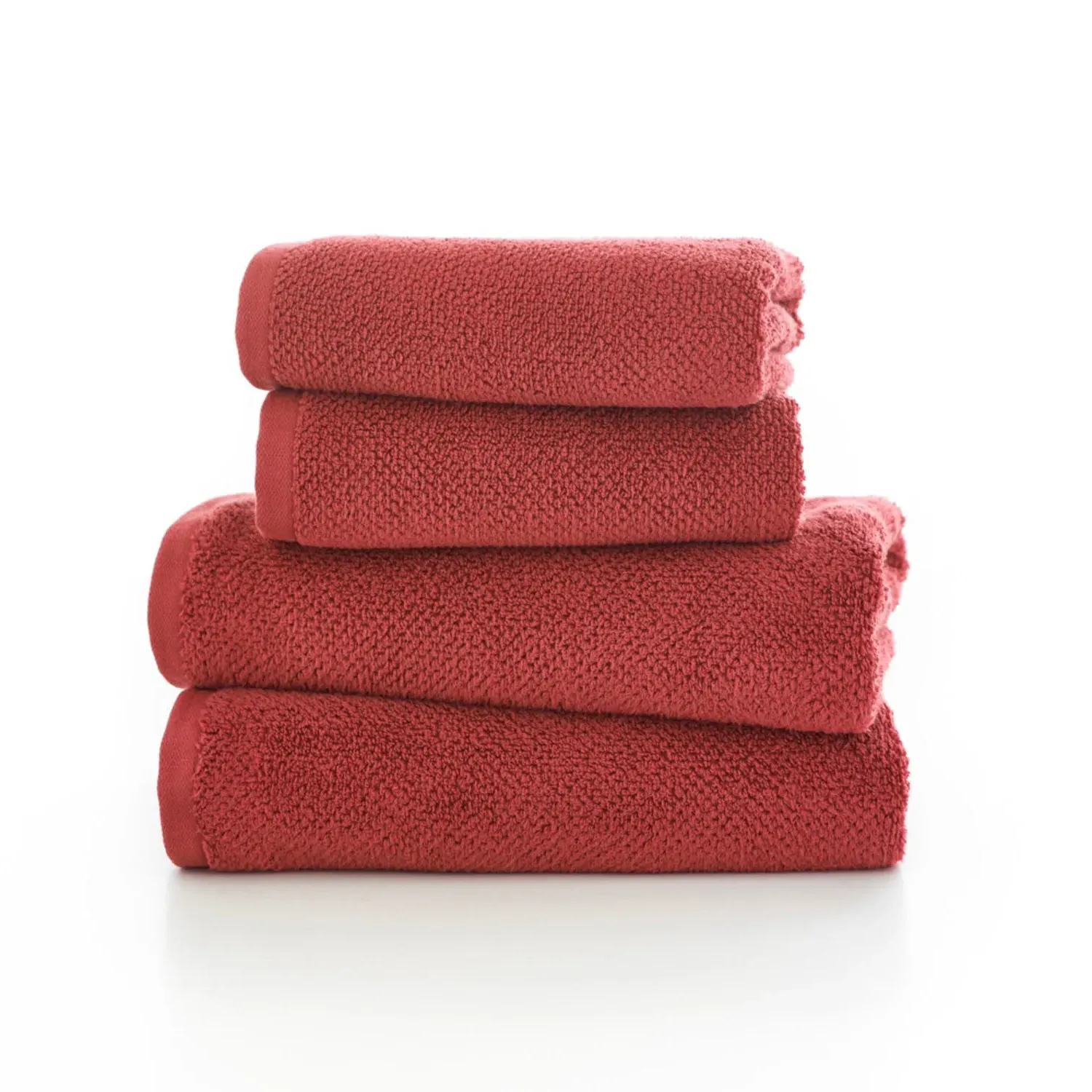 2-Pack Face Cloth Towels Quick Dry - Pink, Cotton