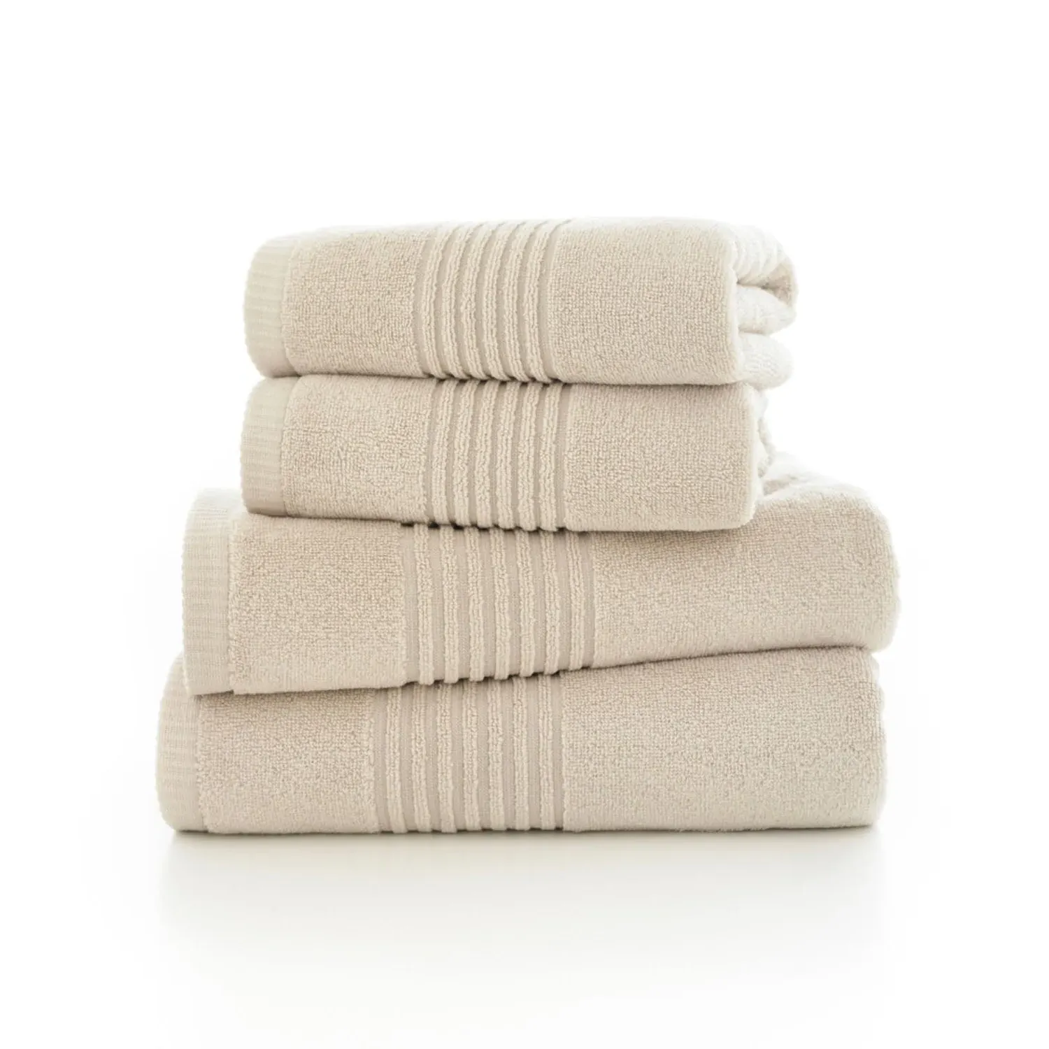 2-Pack Face Cloth Towels Quick Dry - Stone, Cotton