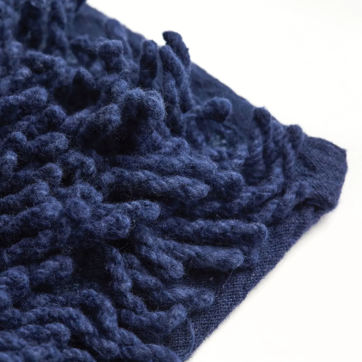 2-Piece Bath Mat Set Non-Slip - Navy, Cotton