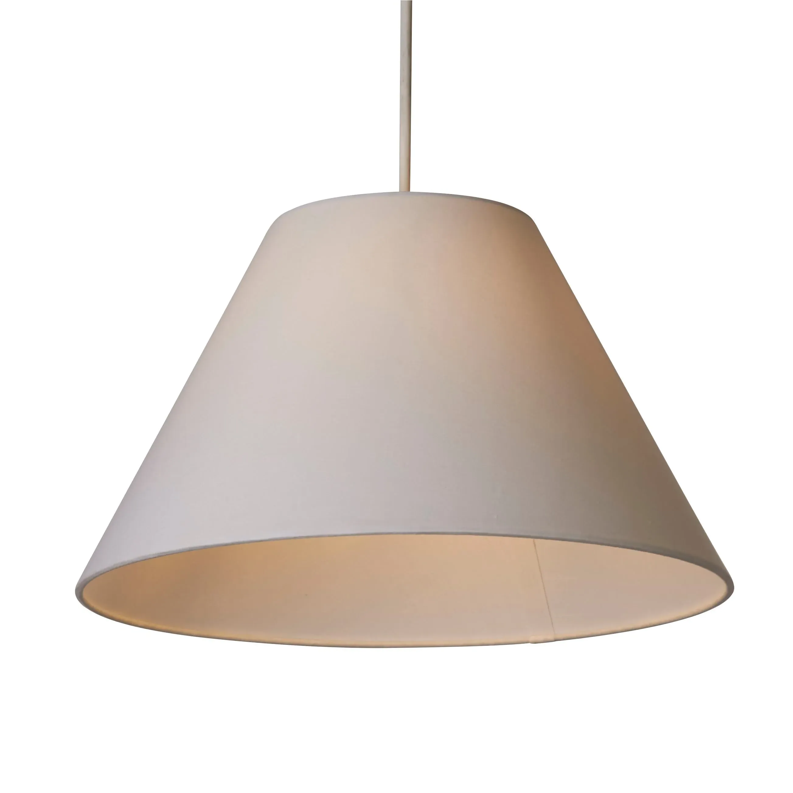 28cm Coolie Light Shade - White