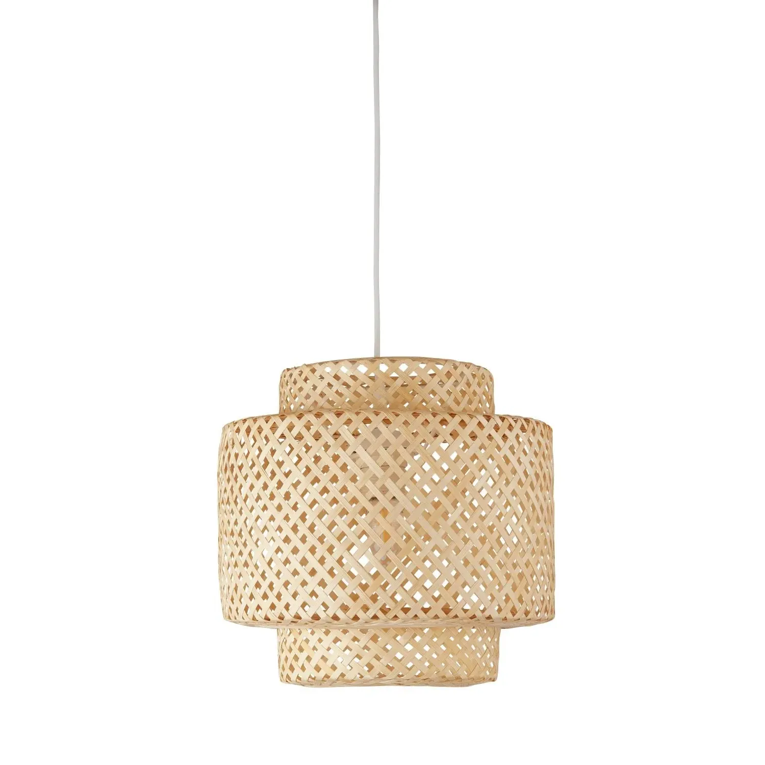 30cm Light Shade - Natural, Bamboo image