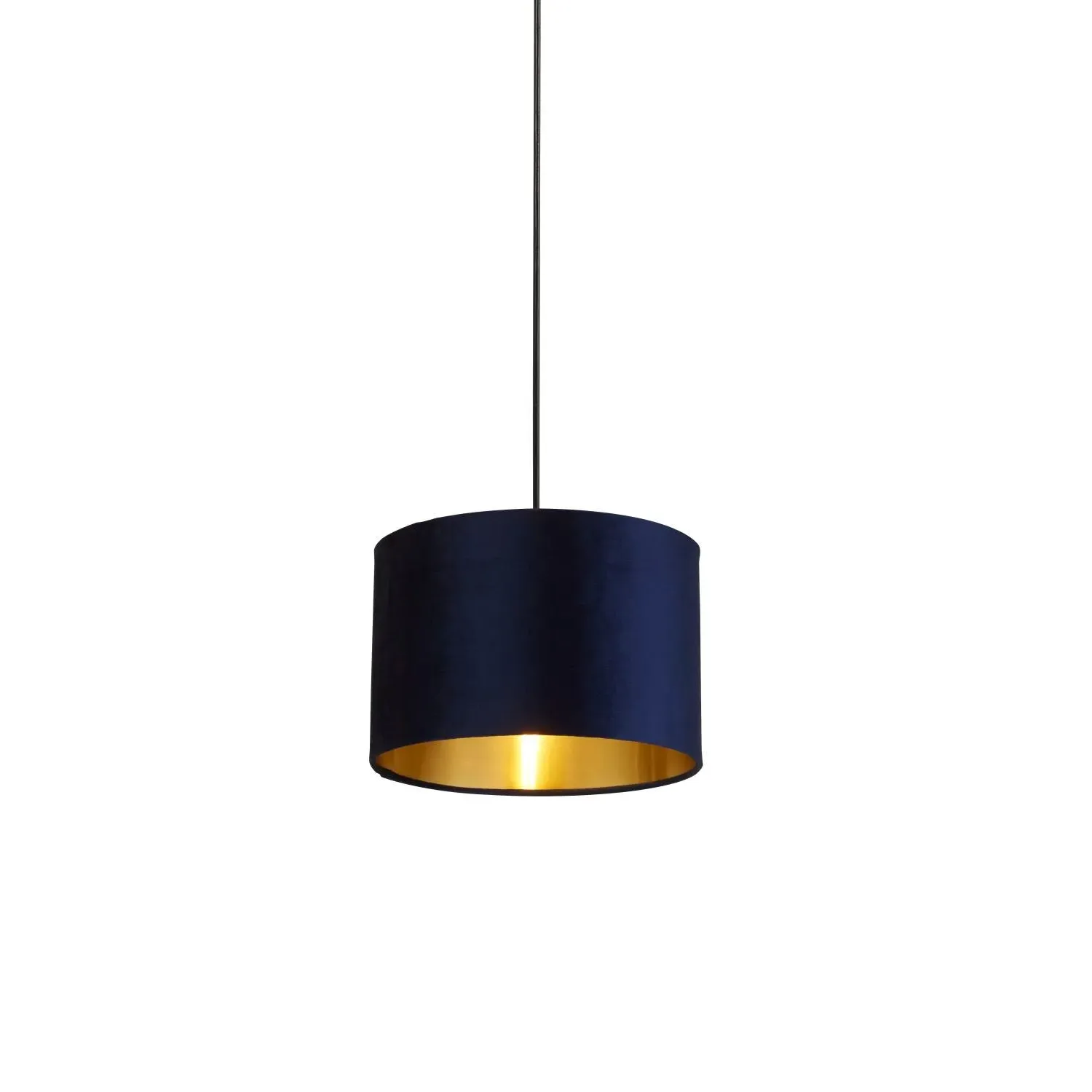 30cm Light Shade - Navy, Velvet