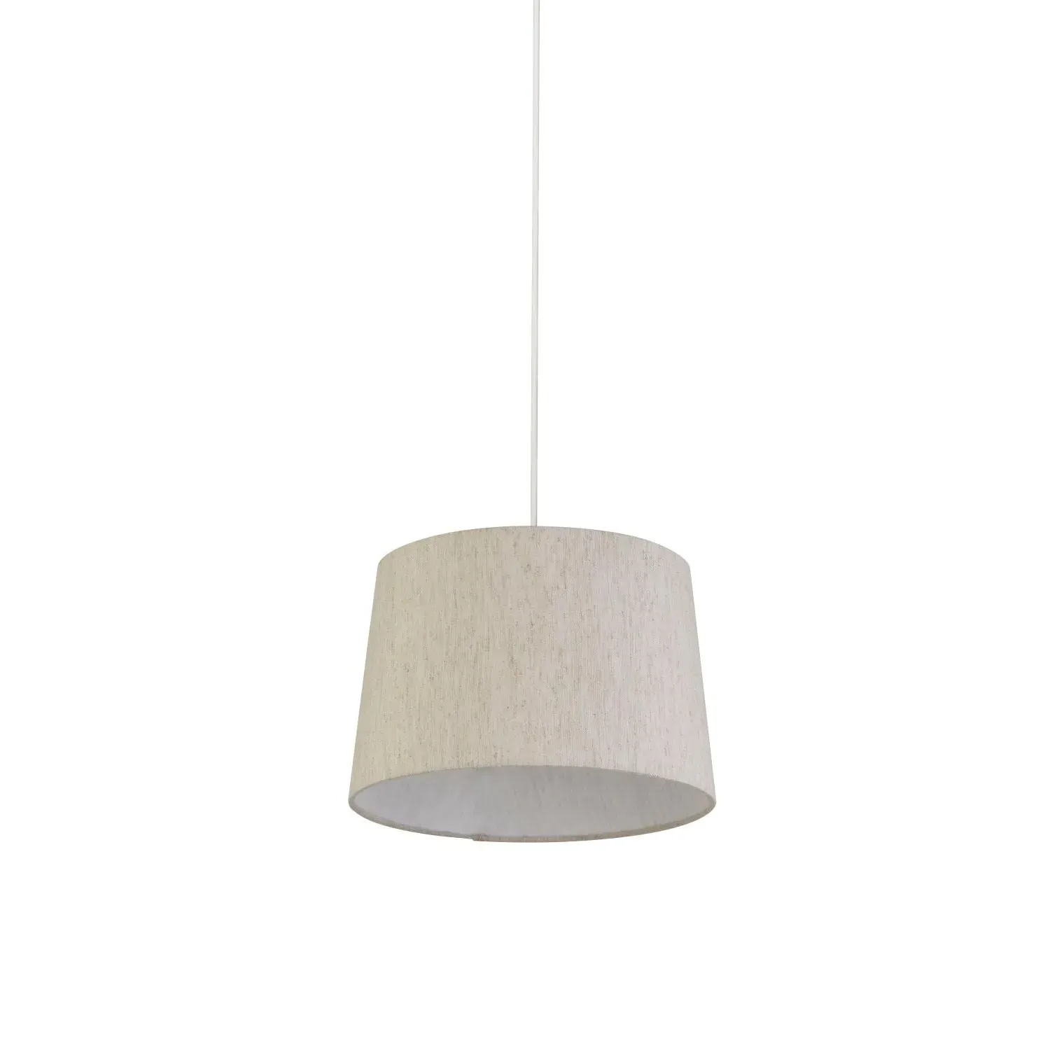 30cm Tapered Light Shade - Taupe, Linen