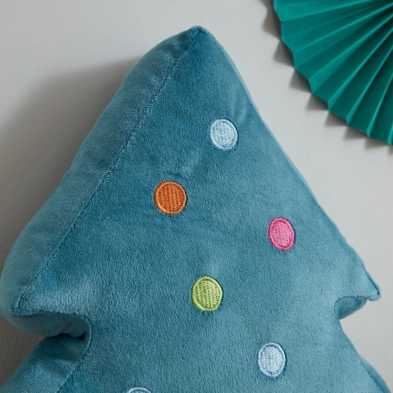 3D Tree Shaped Cushion - Green image