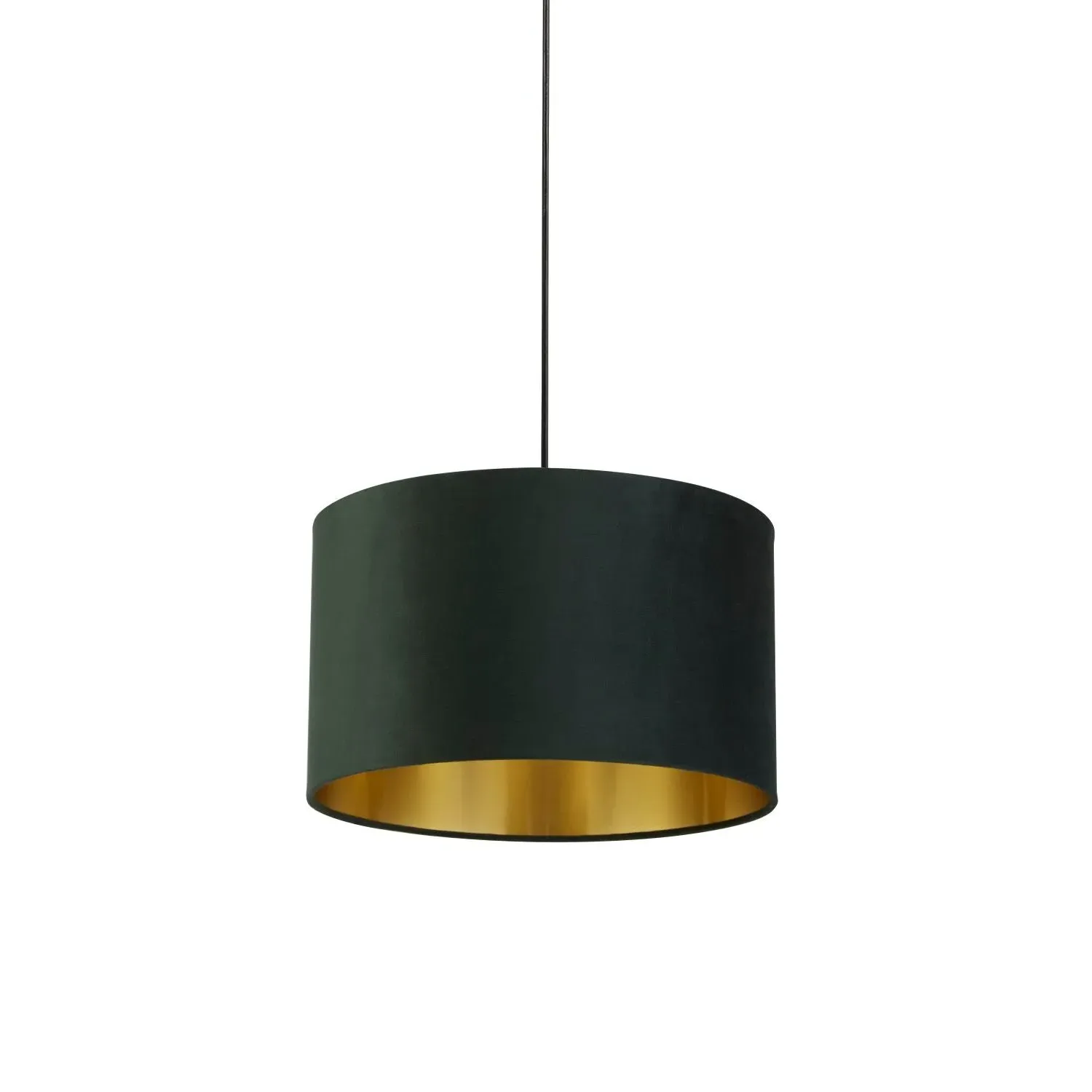 40cm Light Shade - Green, Velvet