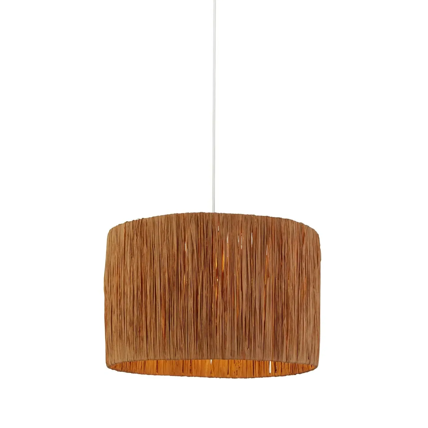 40cm Light Shade - Natural, Raffia