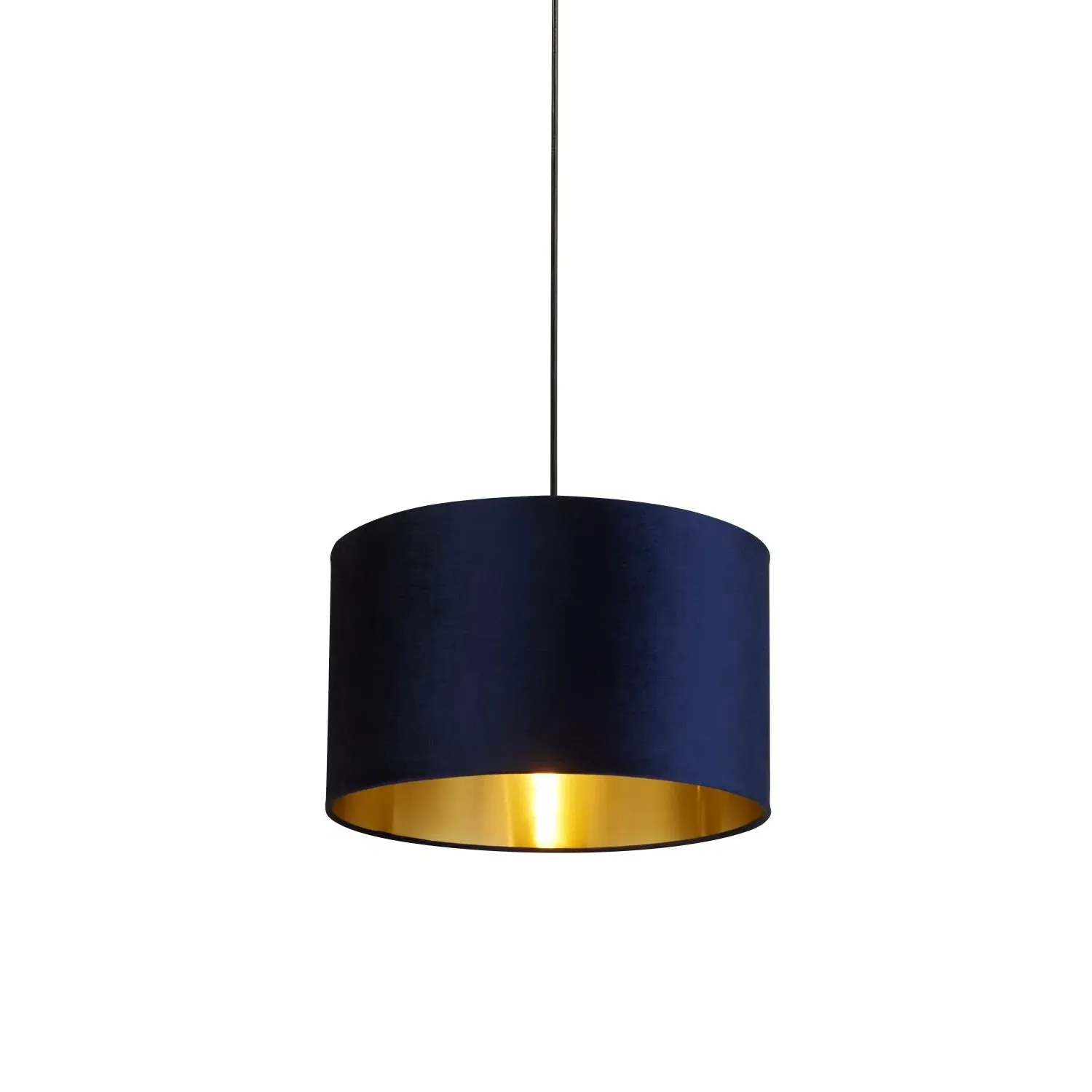 40cm Light Shade - Navy, Velvet
