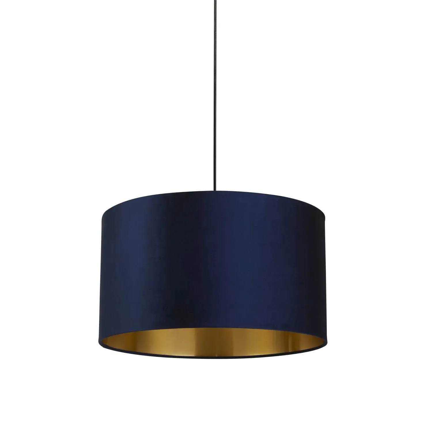 50cm Light Shade - Blue, Velvet image