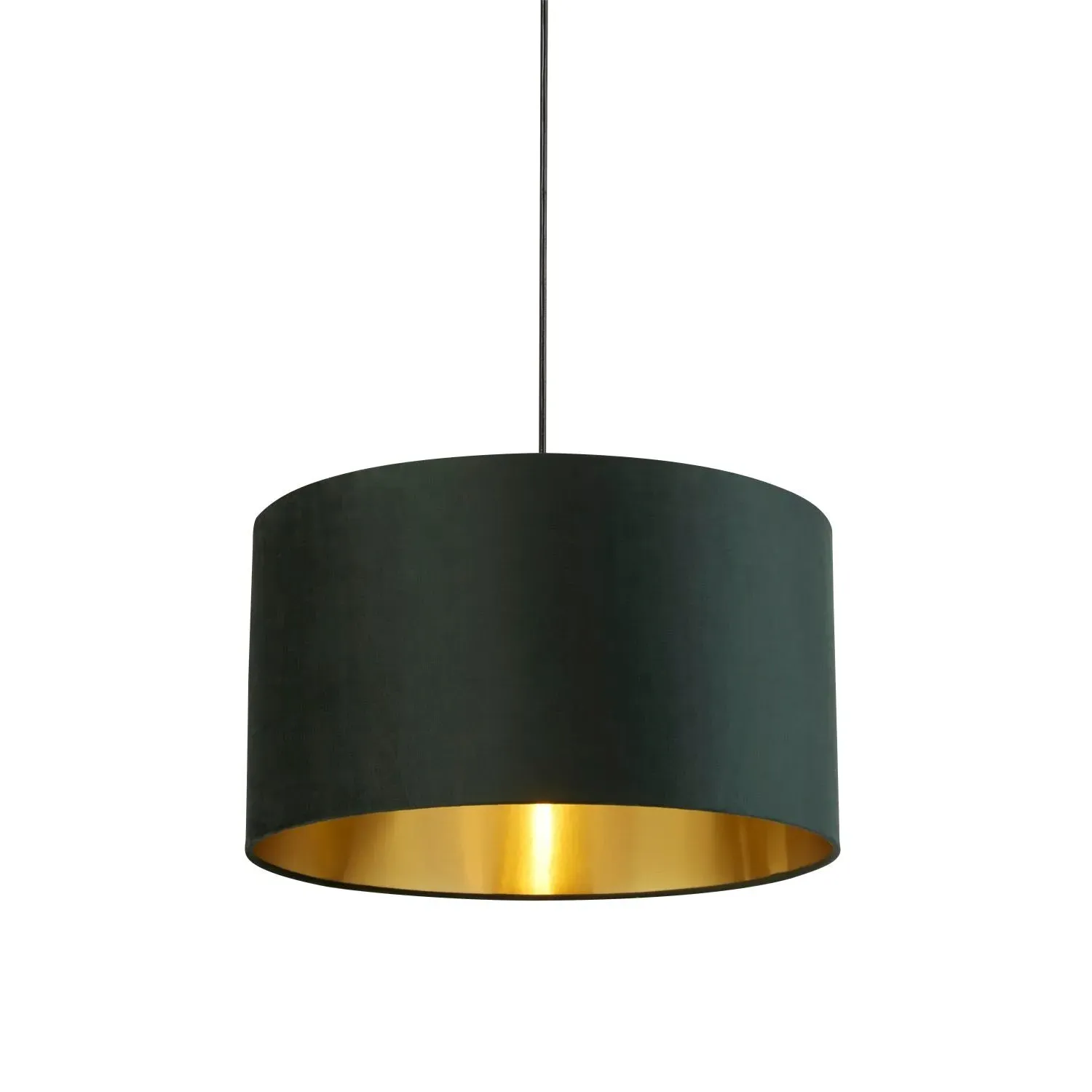 50cm Light Shade - Green, Velvet