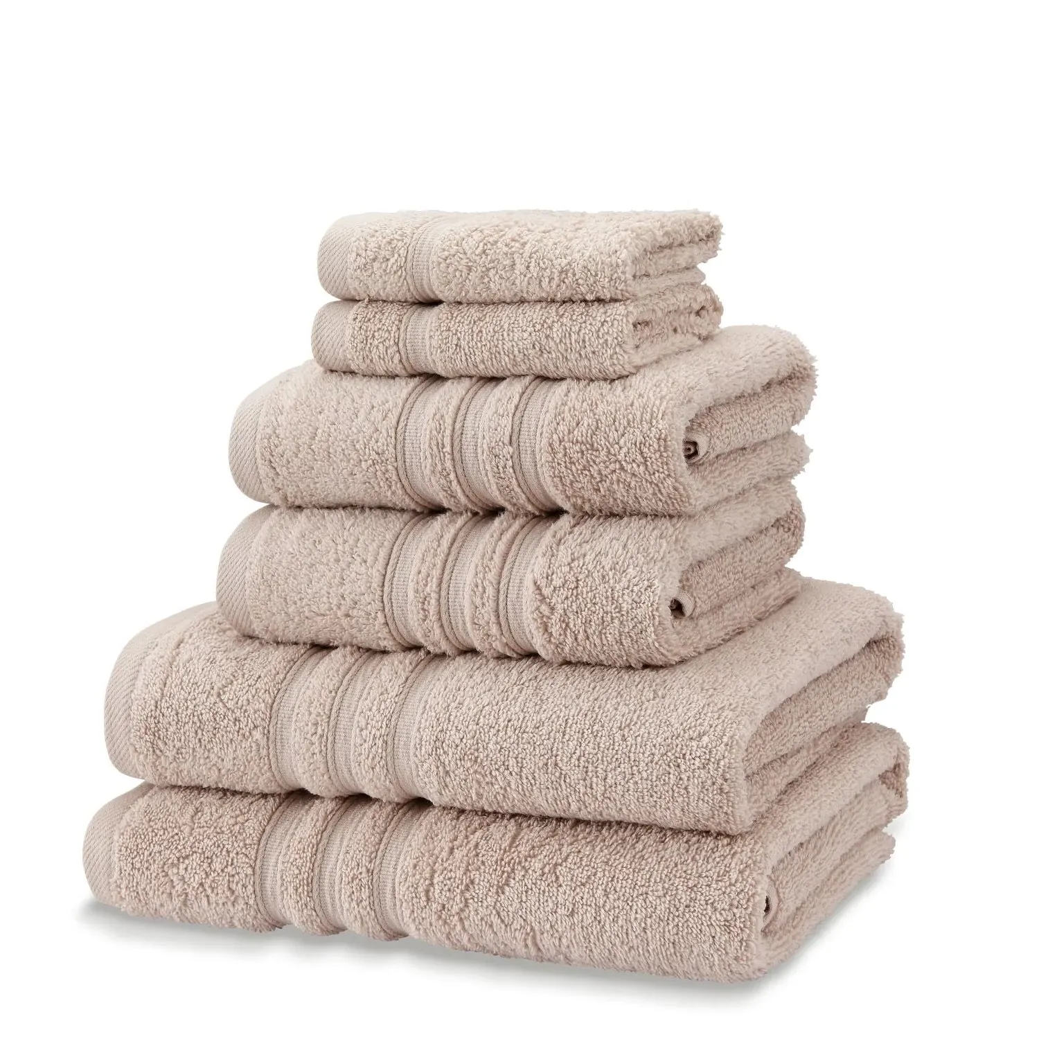6-Piece Towel Bale Set - Natural, Cotton