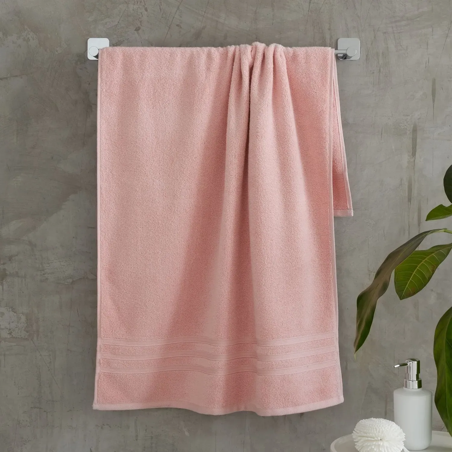6-Piece Towel Bale Set - Pink, Cotton