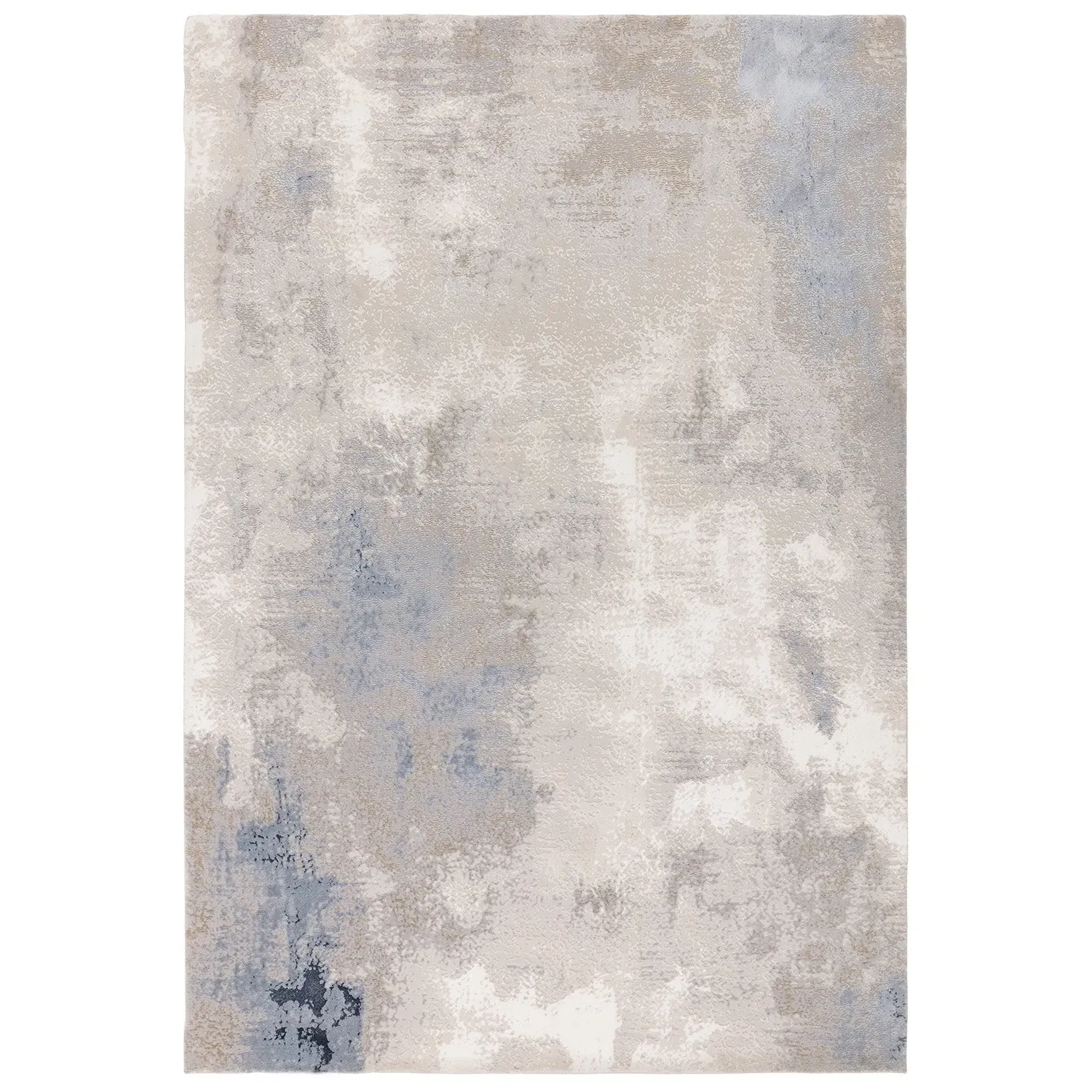 Abstract Area Rug - Blue