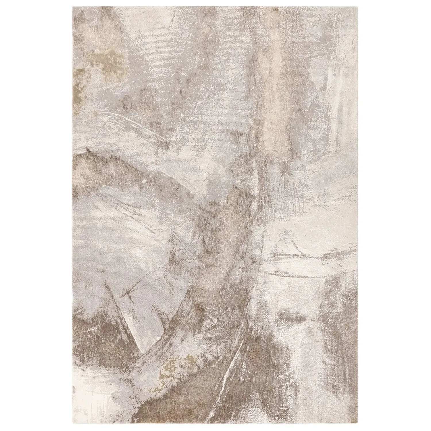 Abstract Rug ST02 - Cream