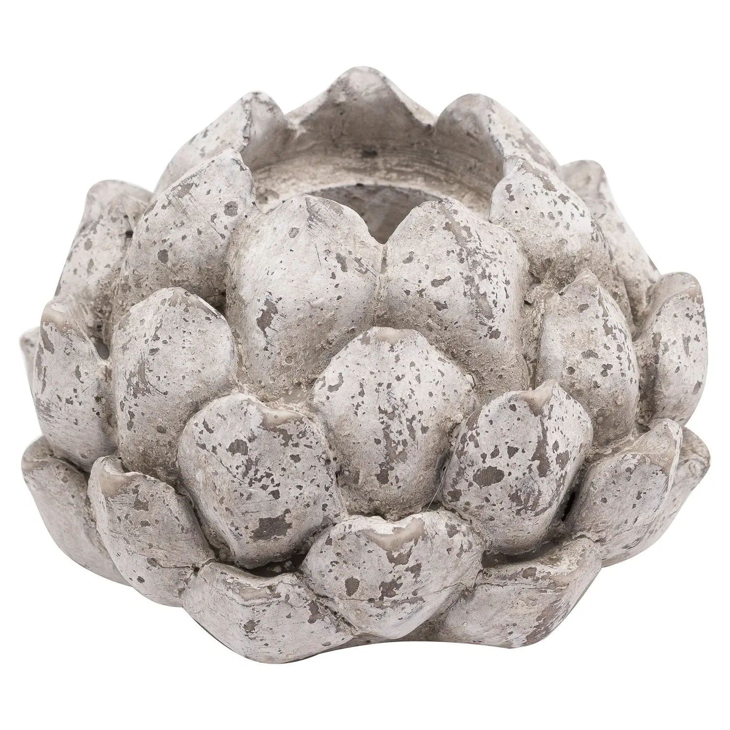 Acorn Tea Light Holder - Natural, Stone Effect by Julian Charles