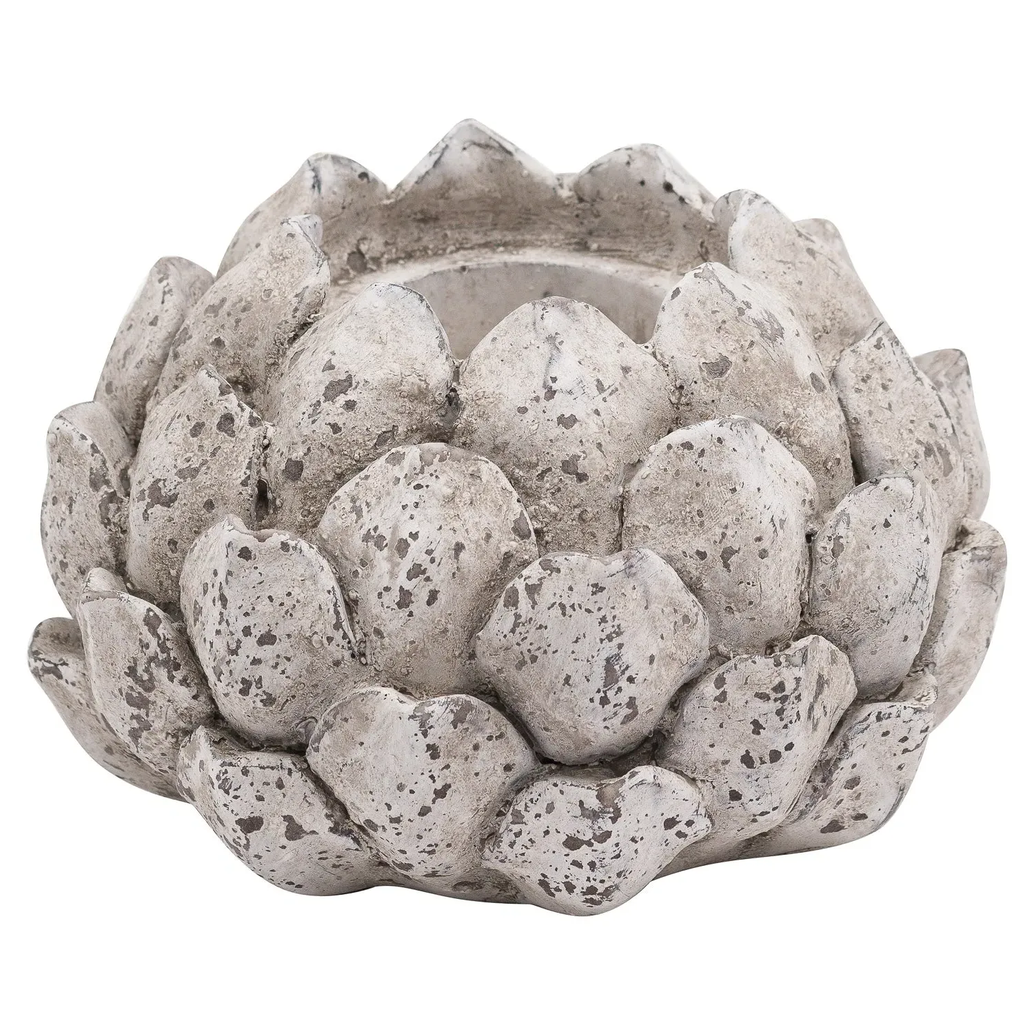 Acorn Tea Light Holder - Natural, Stone Effect image