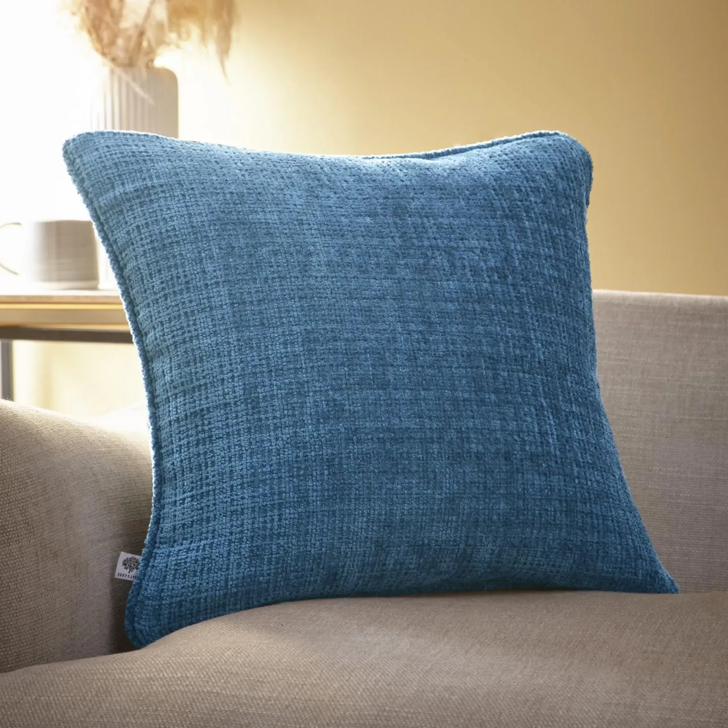 Alba Cushion - Teal, Chenille product