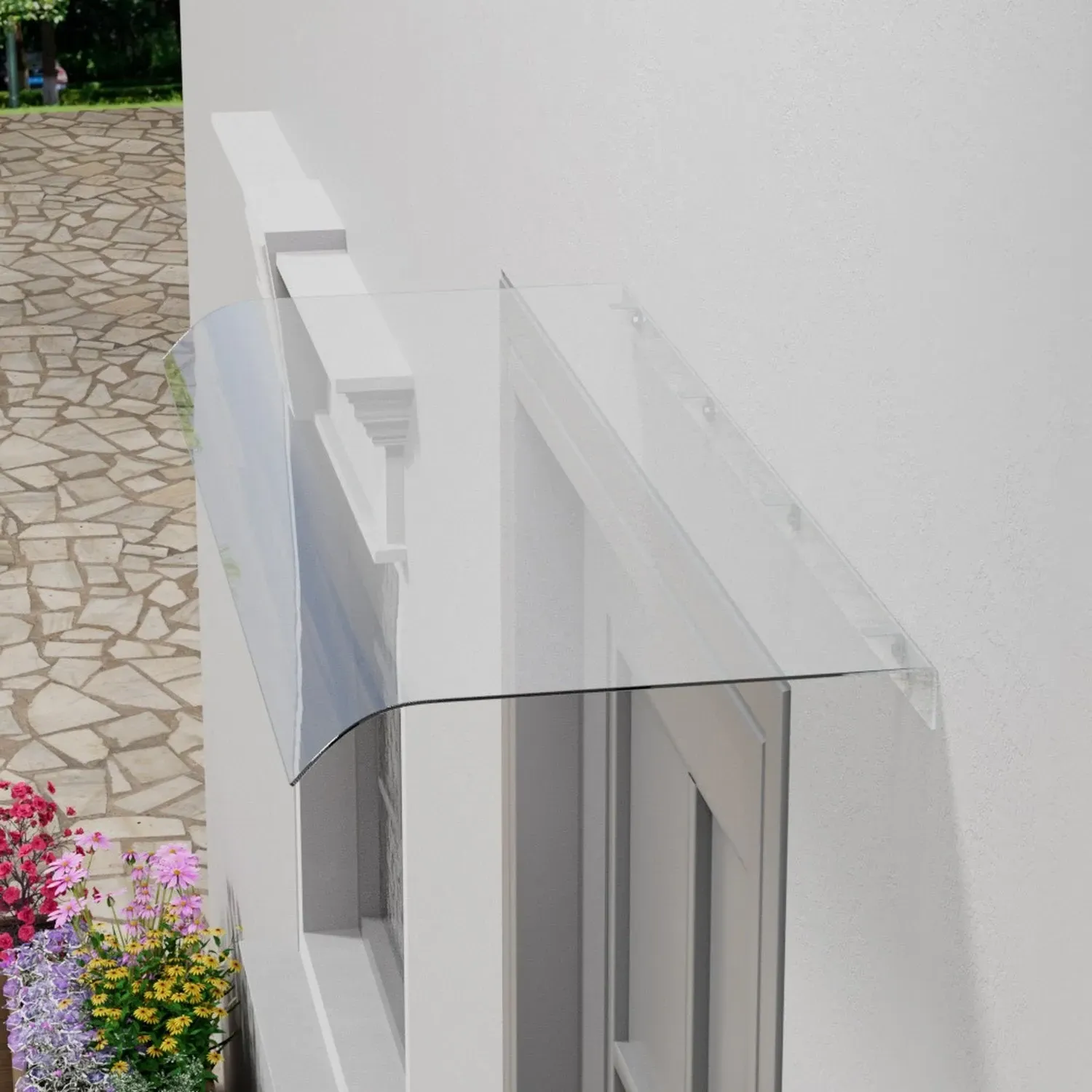 Arched Transparent Awning Canopy - Clear by Julian Charles, alternate view