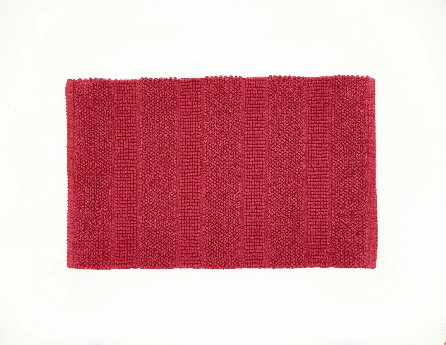 Bath Mat with Zero-Twist Pile - Pink, Cotton image