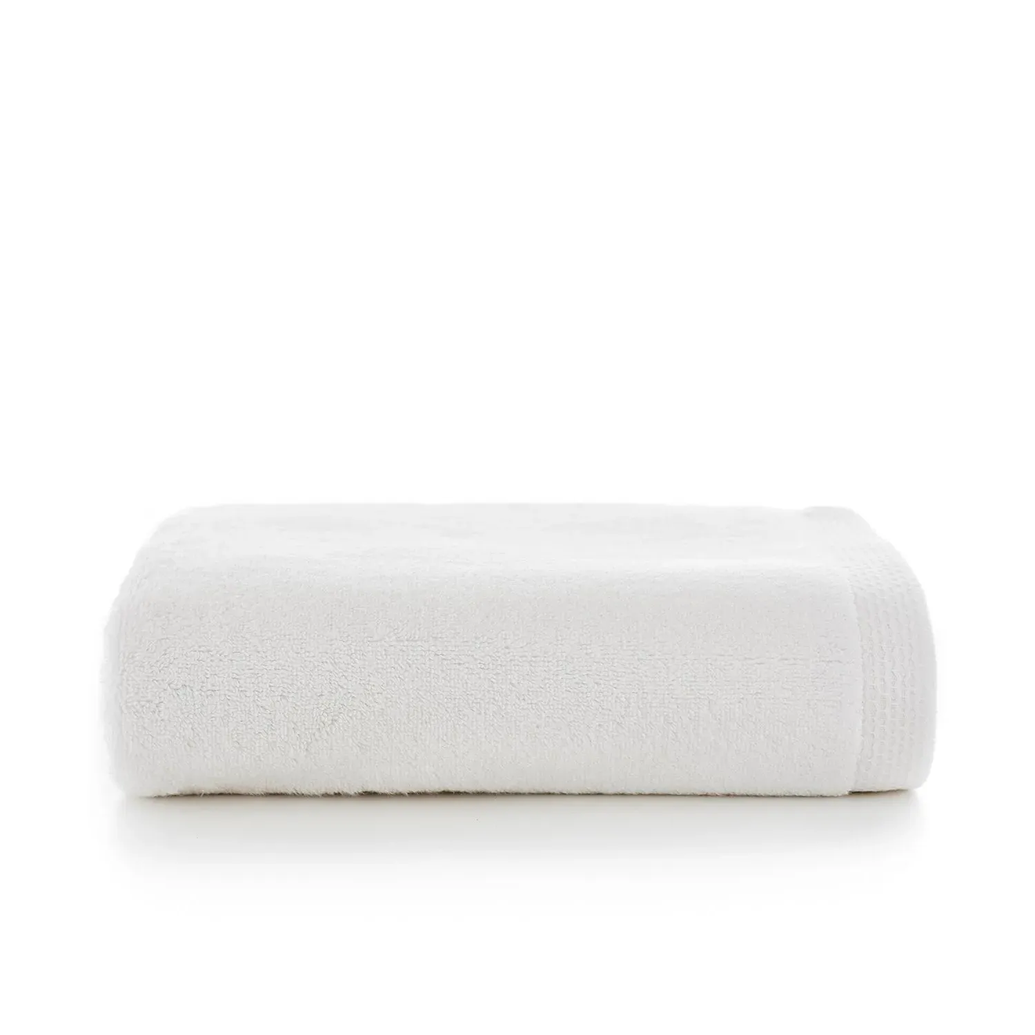Bath Towel Low Twist - White, Egyptian Cotton