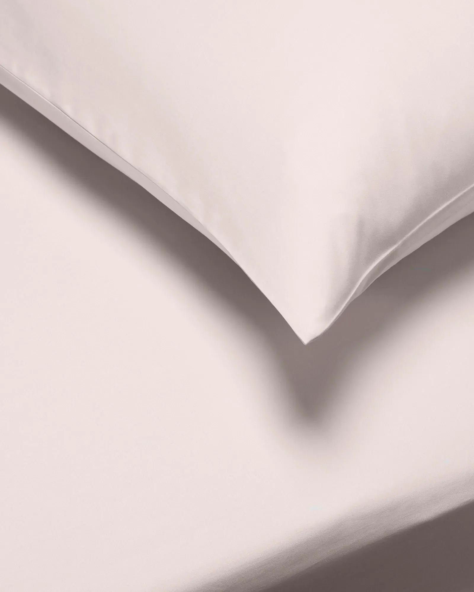 Bianca 400TC Sateen Standard Pillowcase Pair - Pink, Cotton alternate view