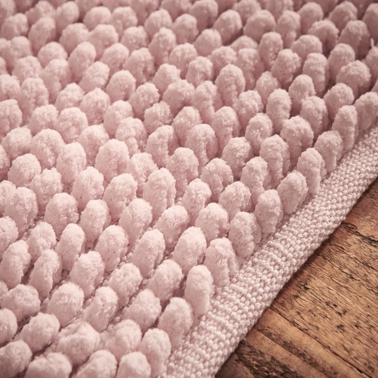 Bianca Aspen Bobble Bath Mat - Pink alternate view