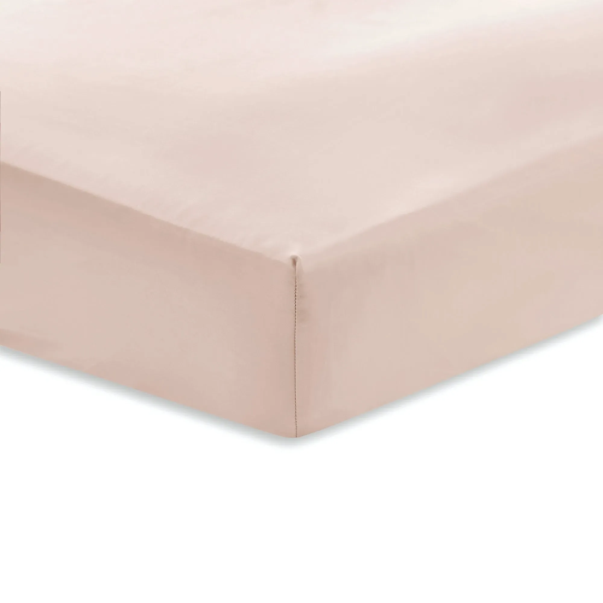 Bianca Single Extra Deep Fitted Sheet - Natural, Cotton Sateen product