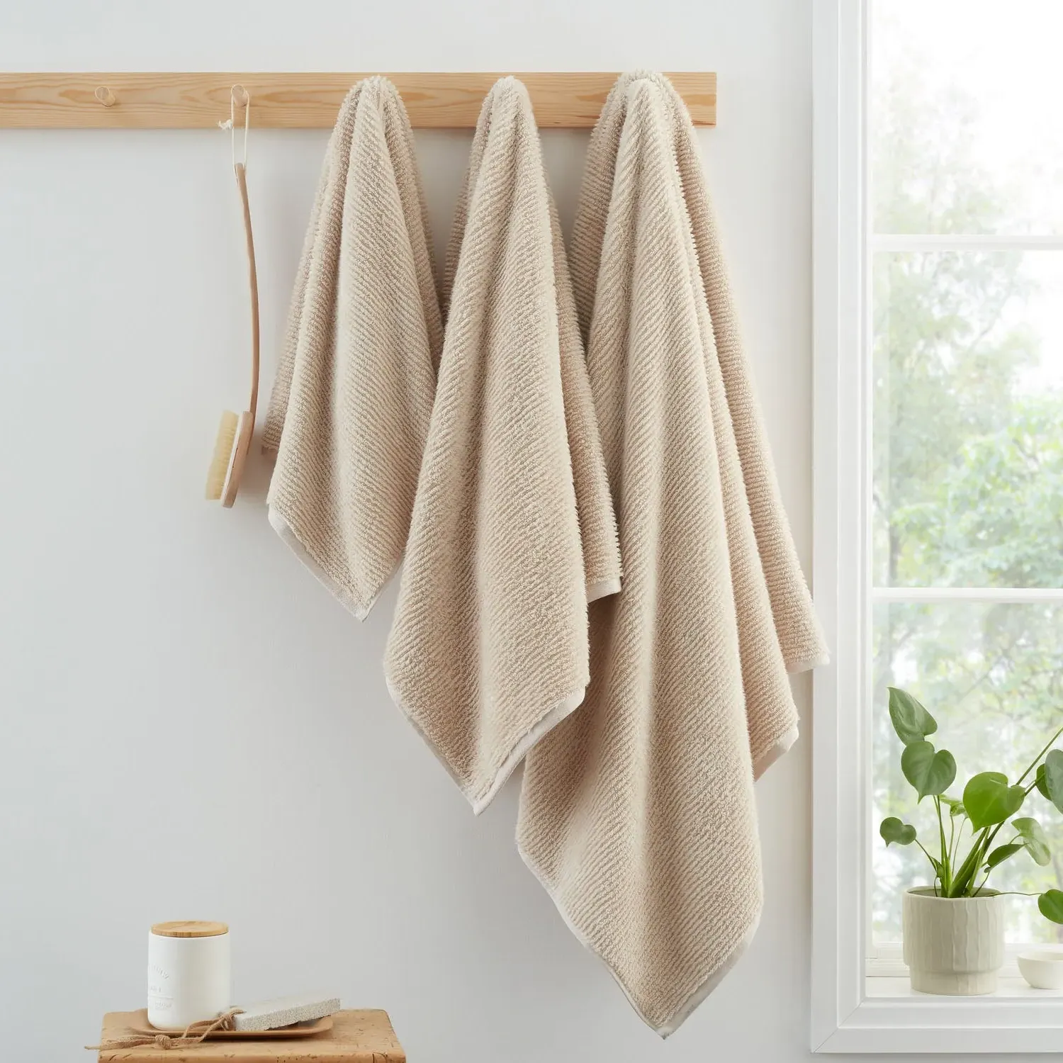 Bianca Soft Zero Twist Spa Hand Towel - Natural, Cotton product