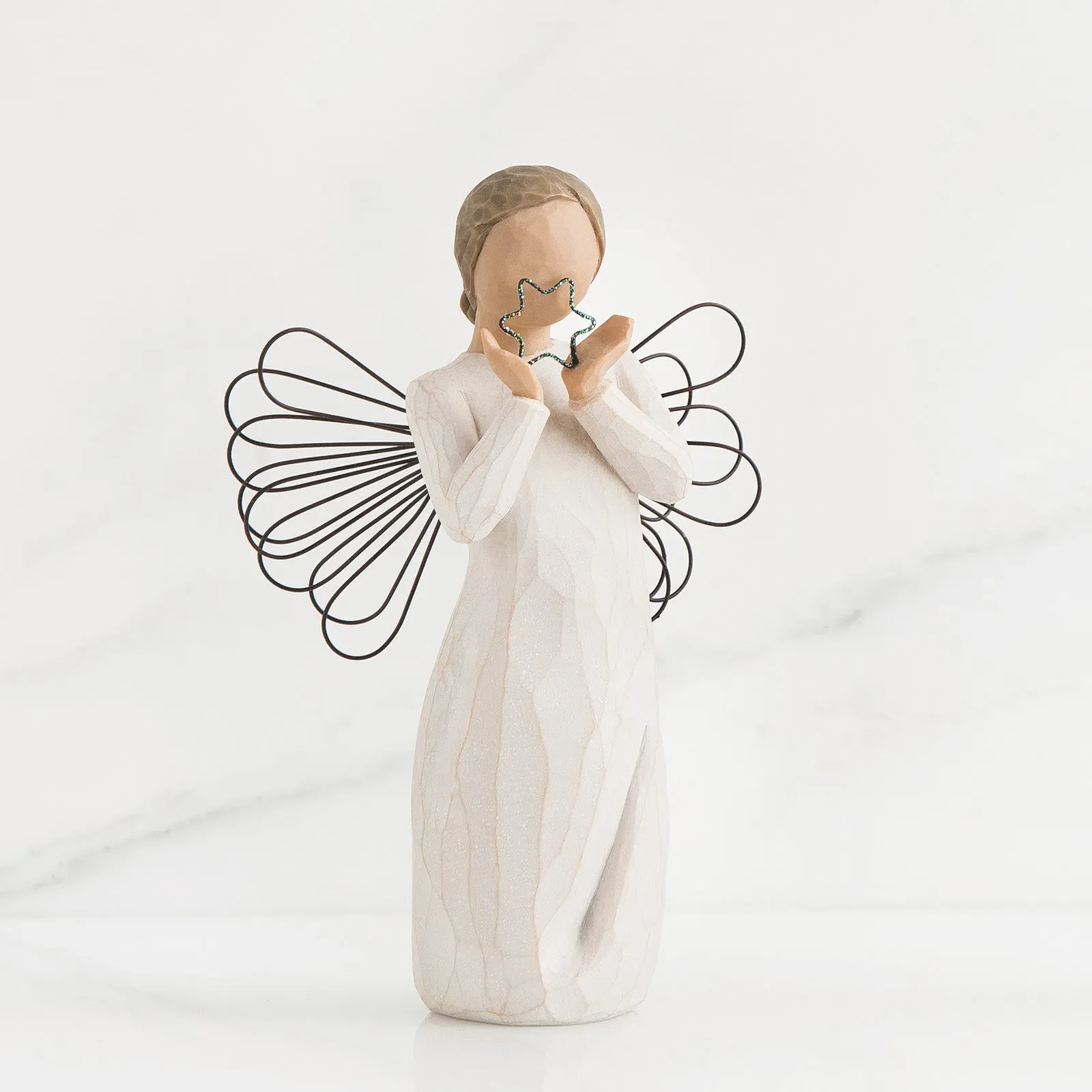 Bright Star Figurine - White, Resin