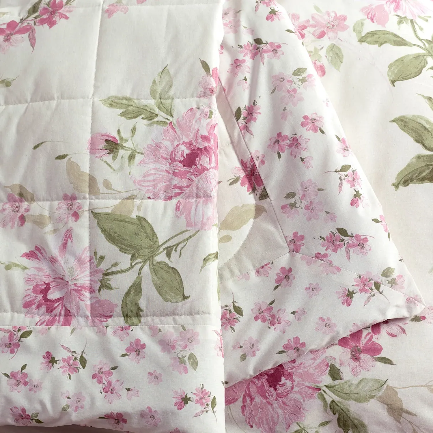 Catherine Lansfield Avebury Reversible Quilted Bedspread - Cream alternate view