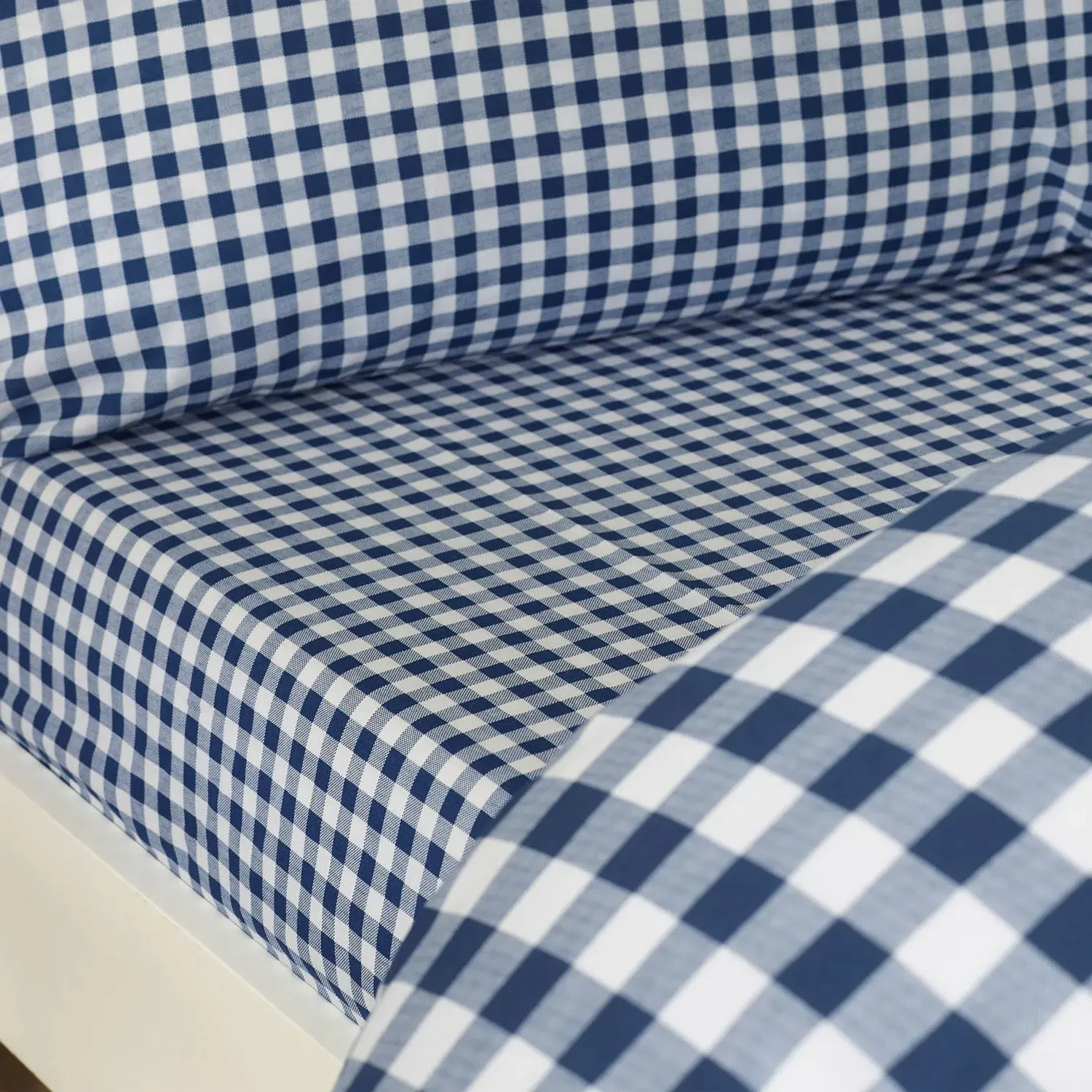 Catherine Lansfield Bamford Single Fitted Sheet - Navy Blue product