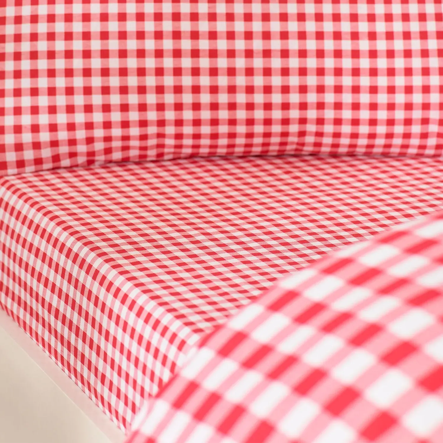 Catherine Lansfield Bamford Single Fitted Sheet - Red product