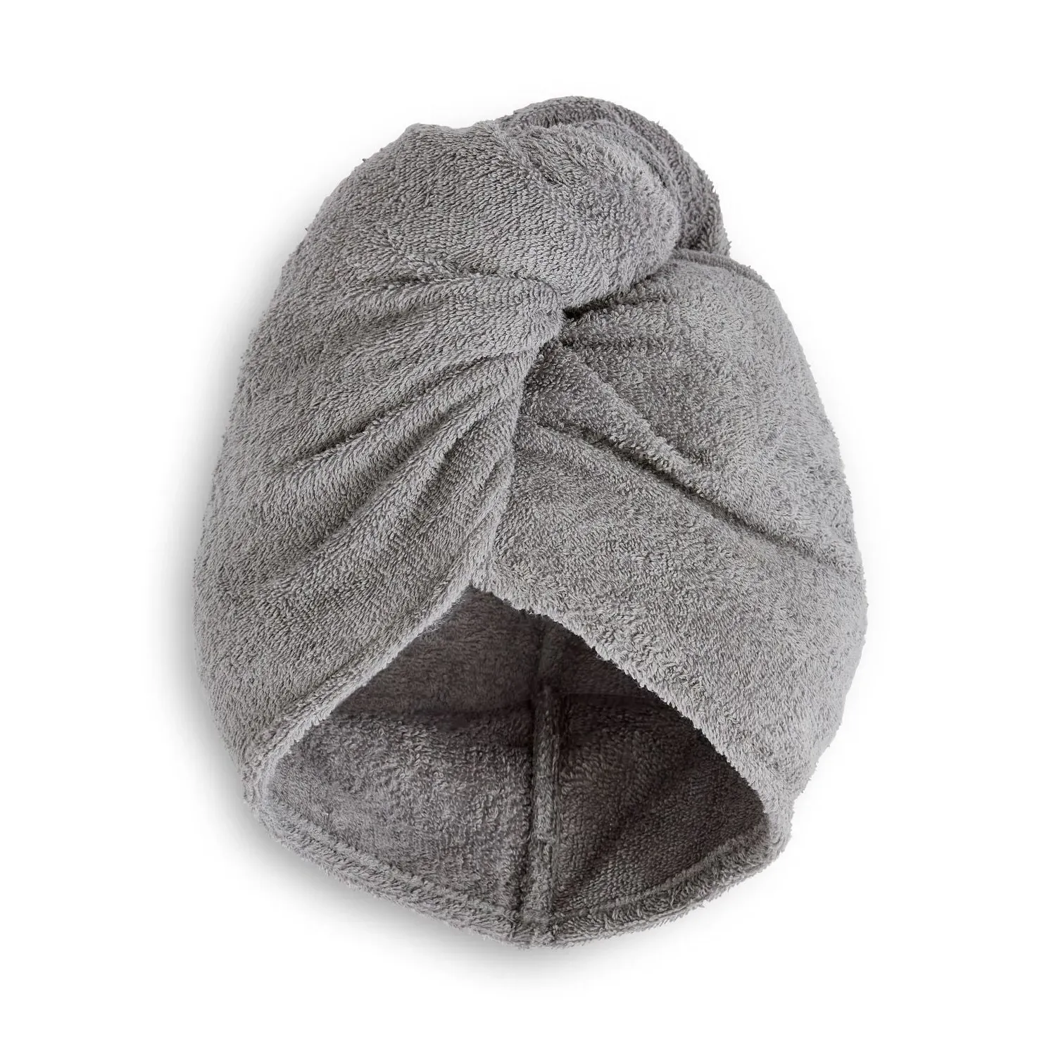 Catherine Lansfield Head Wrap Towel Pair - Grey, Cotton product