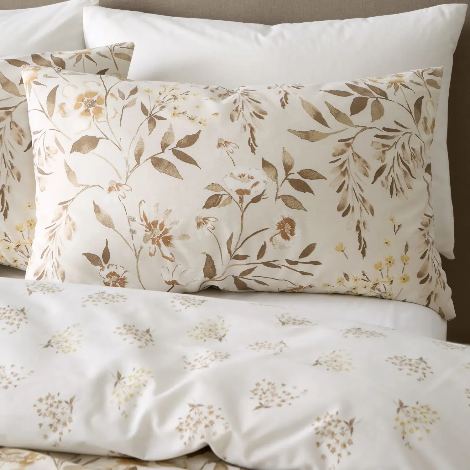 Single Duvet Set Reversible - Natural, Cotton alternate view