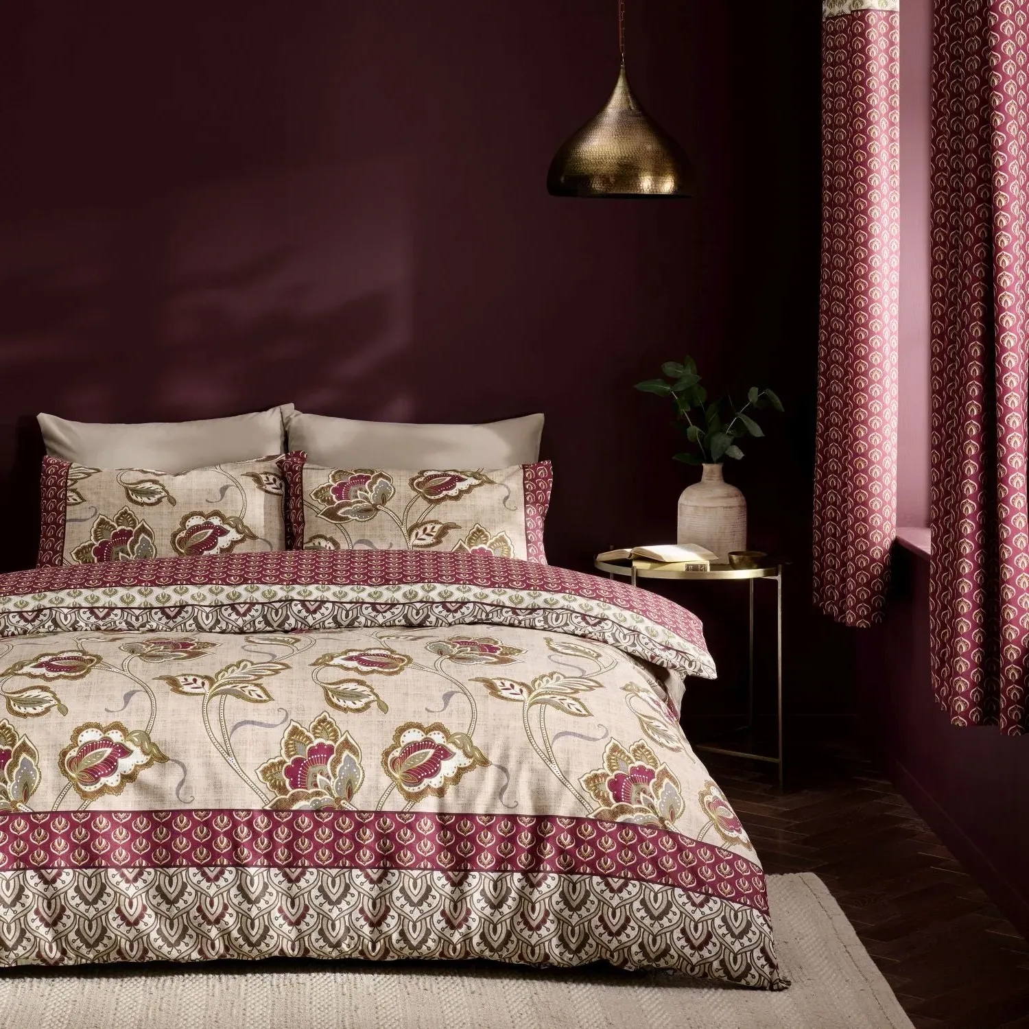 Single Duvet Set Reversible - Multi, Cotton product