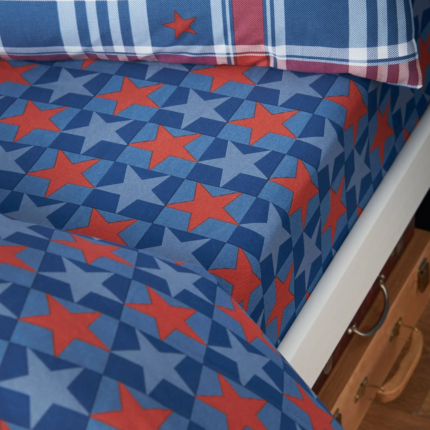 Catherine Lansfield Single Fitted Sheet - Blue product