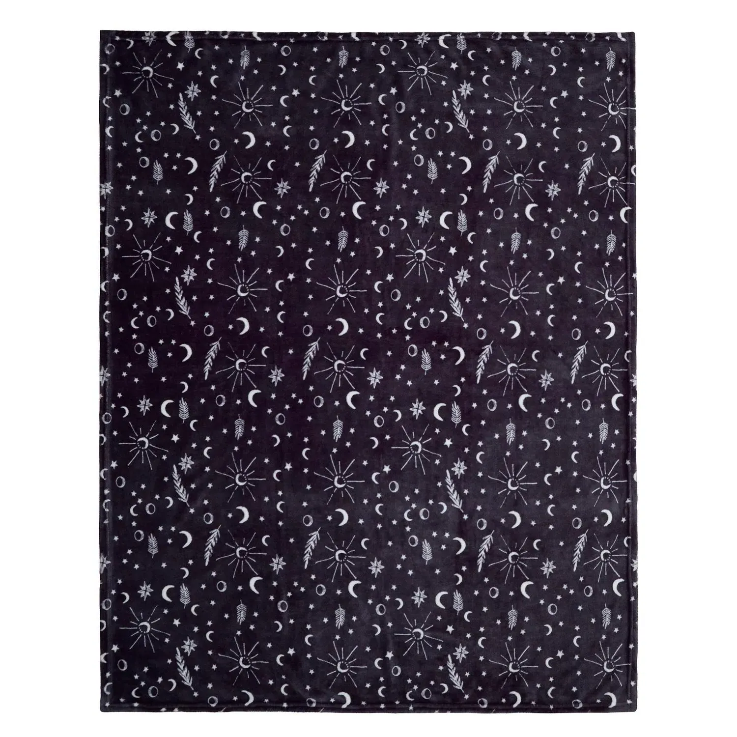 Celeste Celestial Fleece Throw - Grey by Julian Charles, image 2
