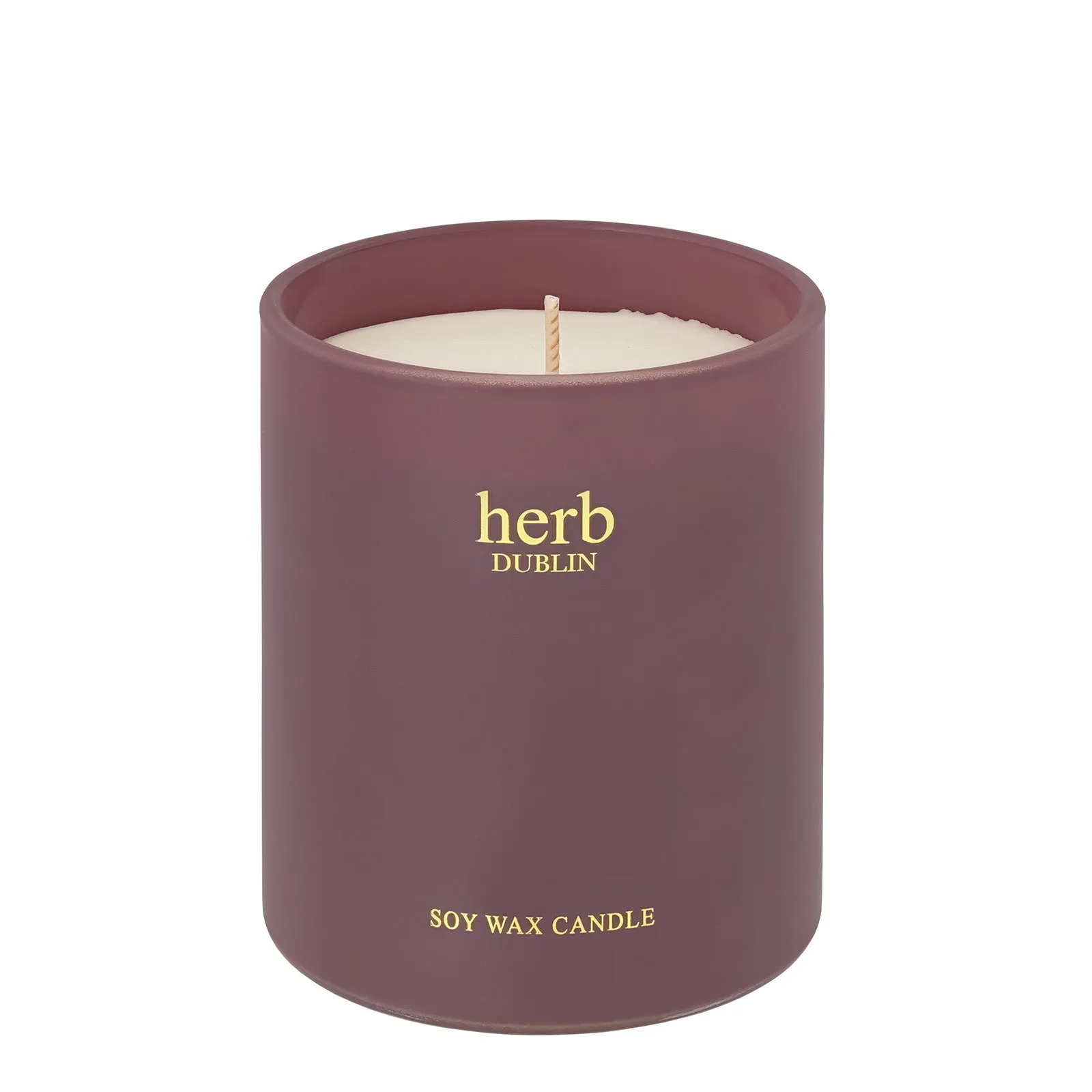 Christmas Scented Candle Comfort Joy - Red, Soy Wax