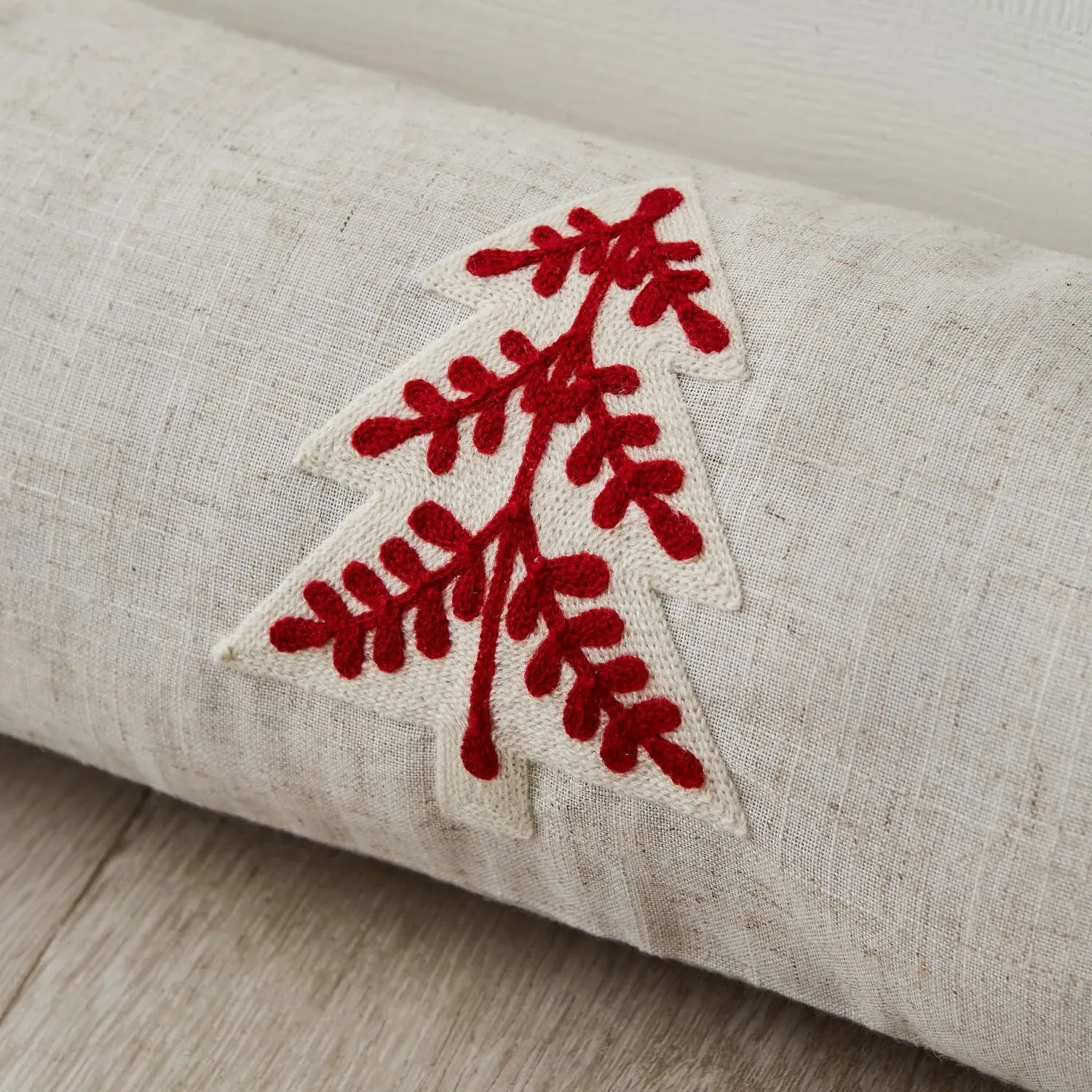 Christmas Tree Draught Excluder - Natural image